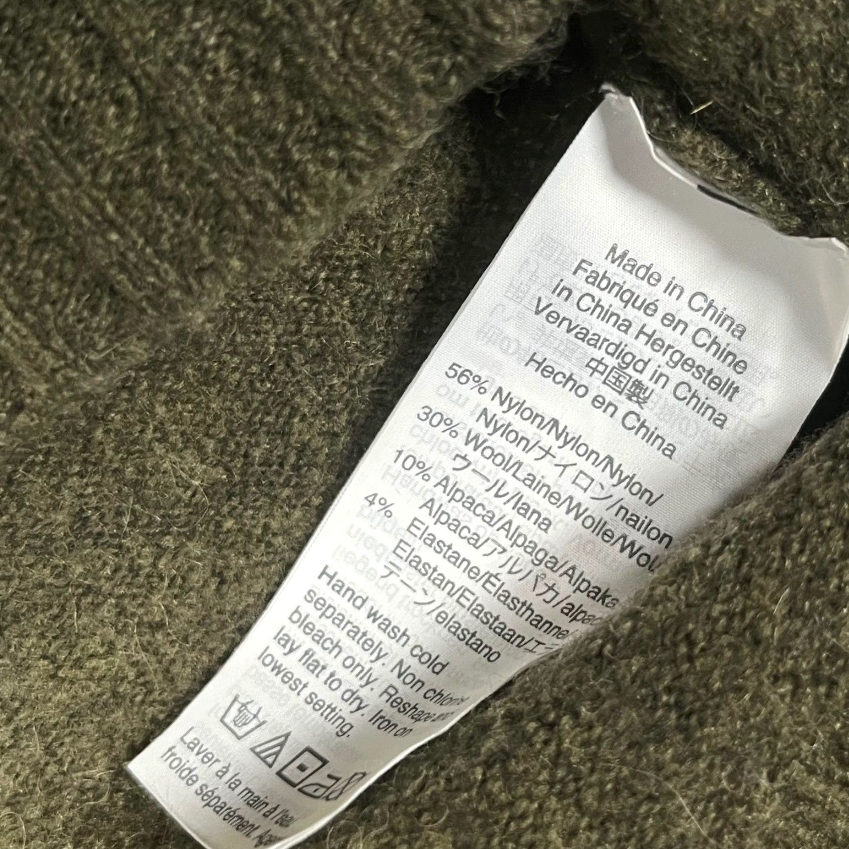 J.Crew J.Crew Olive Green Wool Alpaca Blend Turtleneck Raglan High-Low Sweater Small Women Knit Manchester? Size S / US 4 / IT 40 - 5 Thumbnail