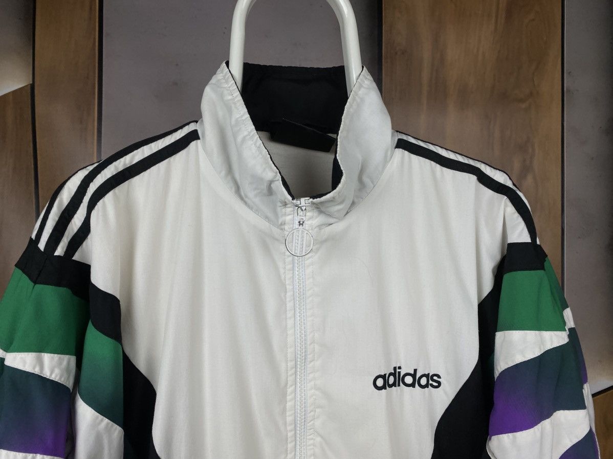 Adidas 🔥Vintage 90s Jacket Bomber Olympic Adidas Retro VTG Tee🔥 Size US M / EU 48-50 / 2 - 8 Thumbnail