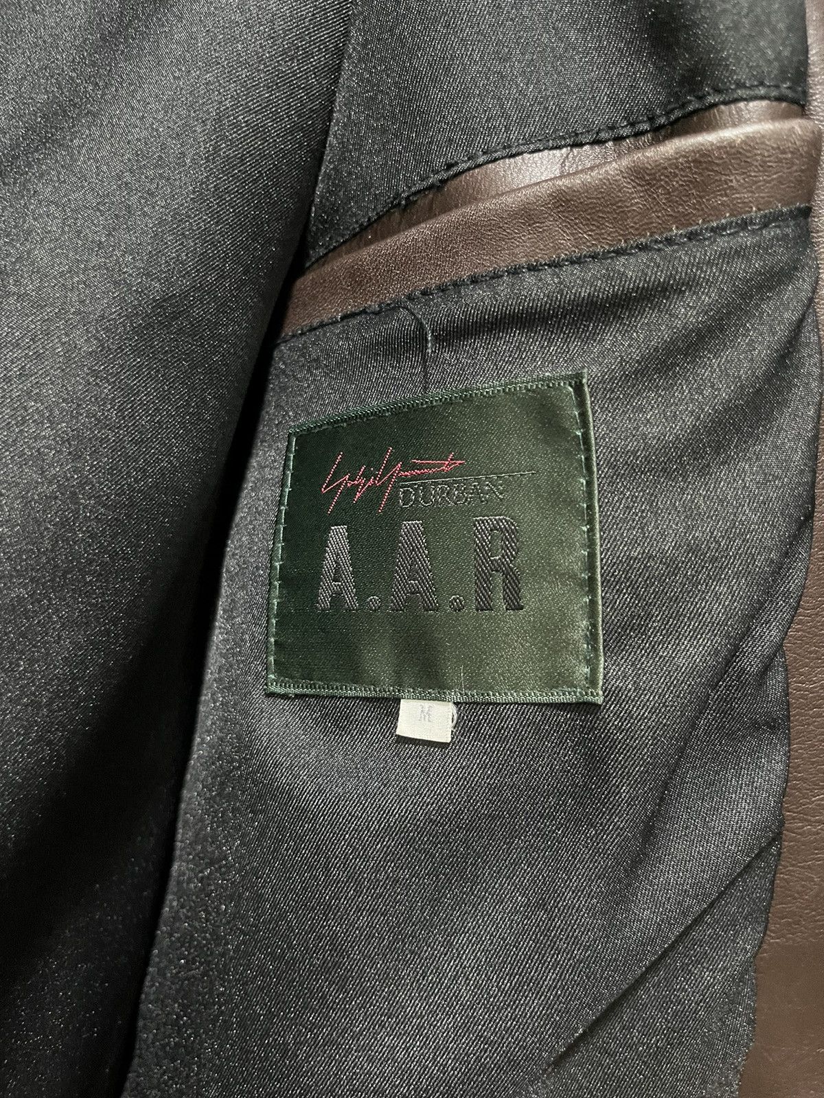 Y's × Y's for Men × Yohji Yamamoto Yohji Yamamoto Leather Jacket Size US M / EU 48-50 / 2 - 4 Thumbnail