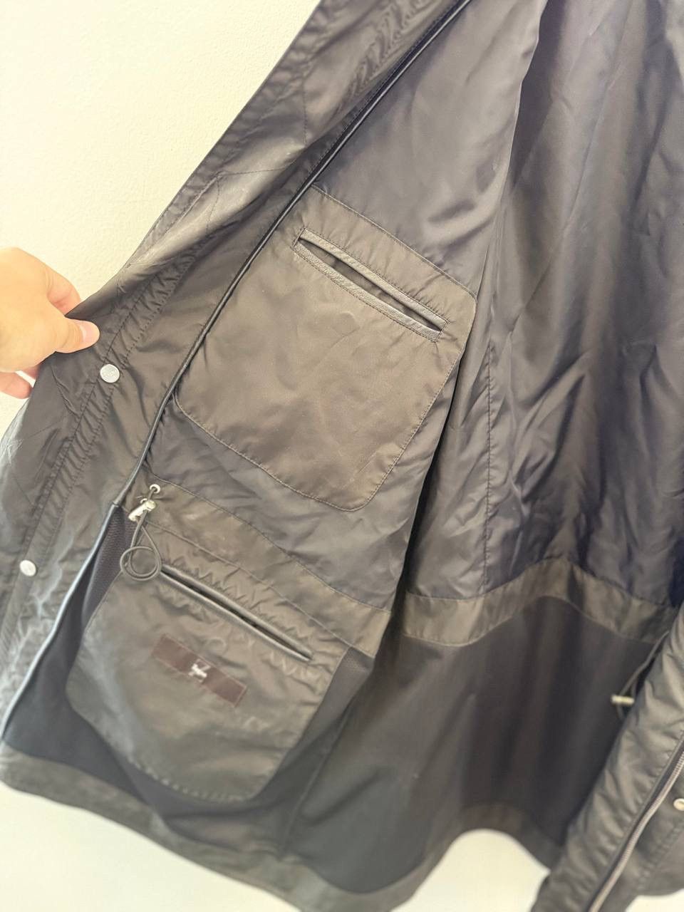 Z Zegna Z Zegna Hidden Nylon leather jacket Size US XXL / EU 58 / 5 - 17 Thumbnail