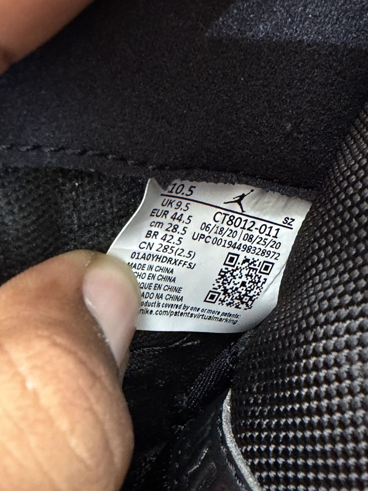 Jordan Brand Air Jordan 11 Jubilee 25th Anniversary Size 10.5 (2020) Size US 10.5 / EU 43-44 - 10 Thumbnail