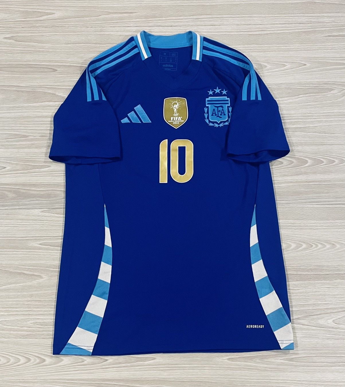 Adidas Adidas 2023/24 Argentina Messi #10 Soccer Jersey Mens Medium Size US M / EU 48-50 / 2 - 1 Thumbnail