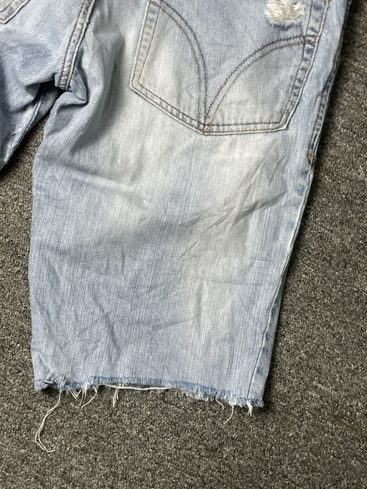 Dolce & Gabbana × Vintage Dolce & Gabanna Ripped Denim Jeans (76) Size US 33 - 15 Thumbnail