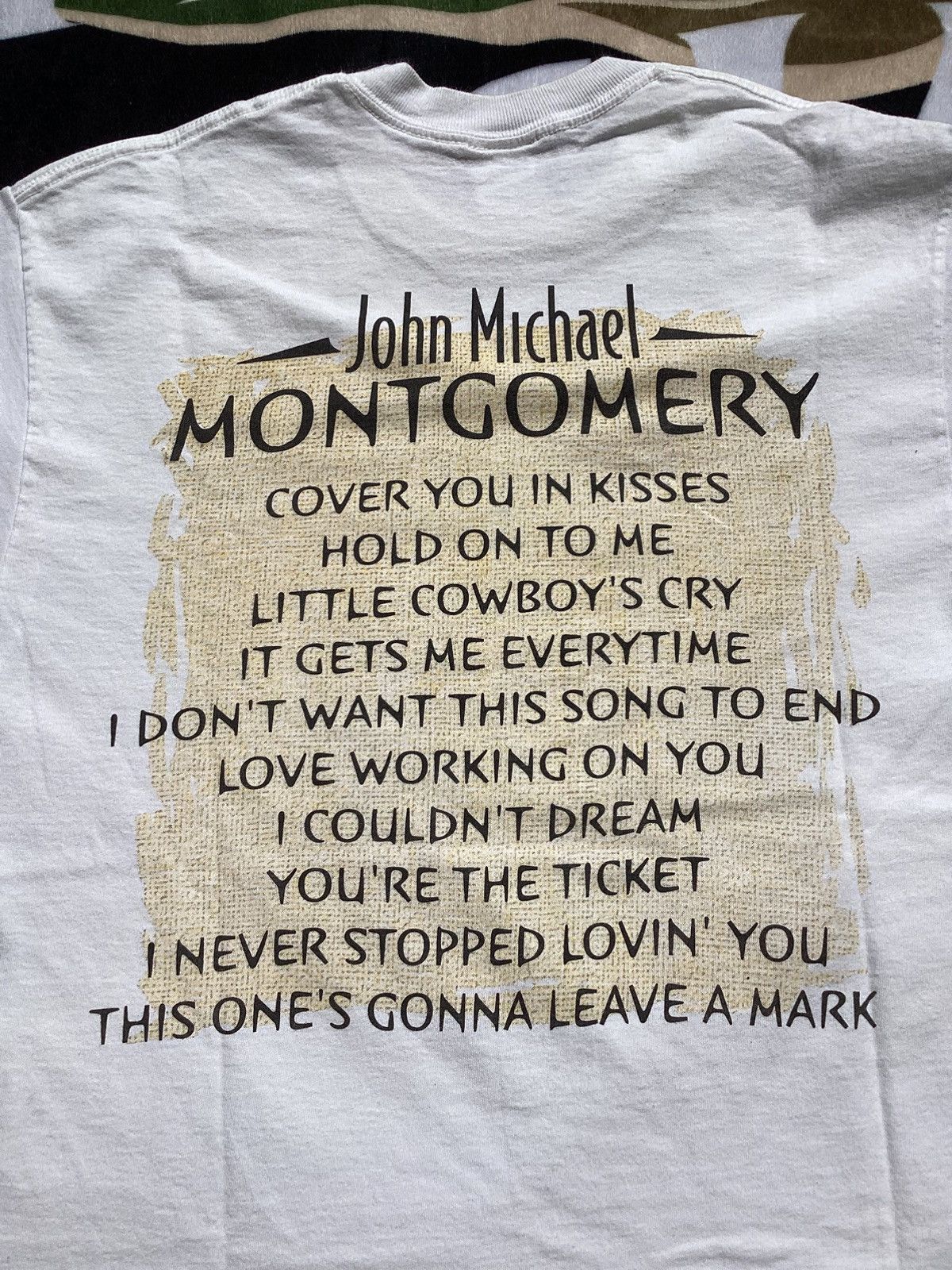Band Tees × Delta × Vintage Vtg 98 John Michael Montgomery leave a Mark band music Tee Size US L / EU 52-54 / 3 - 4 Thumbnail