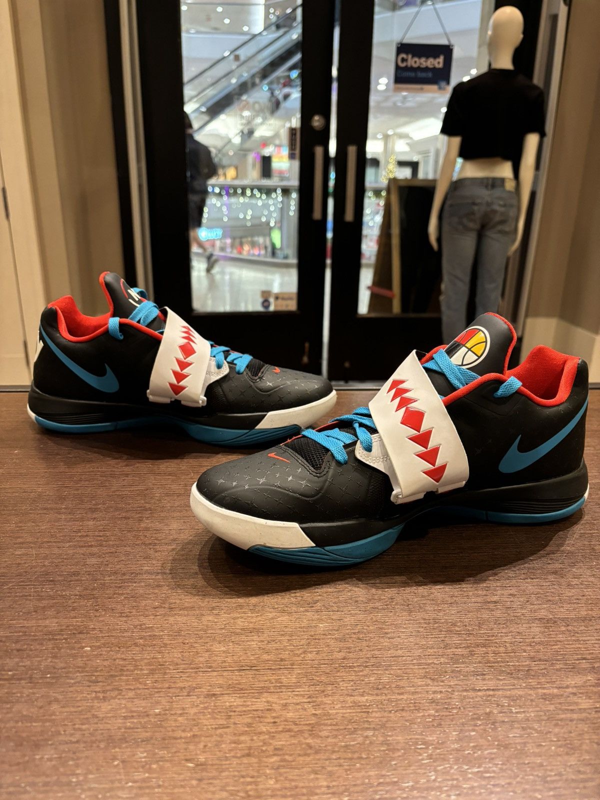 Nike KD 4 ‘N7 Black’ Size US 11.5 / EU 44-45 - 2 Thumbnail