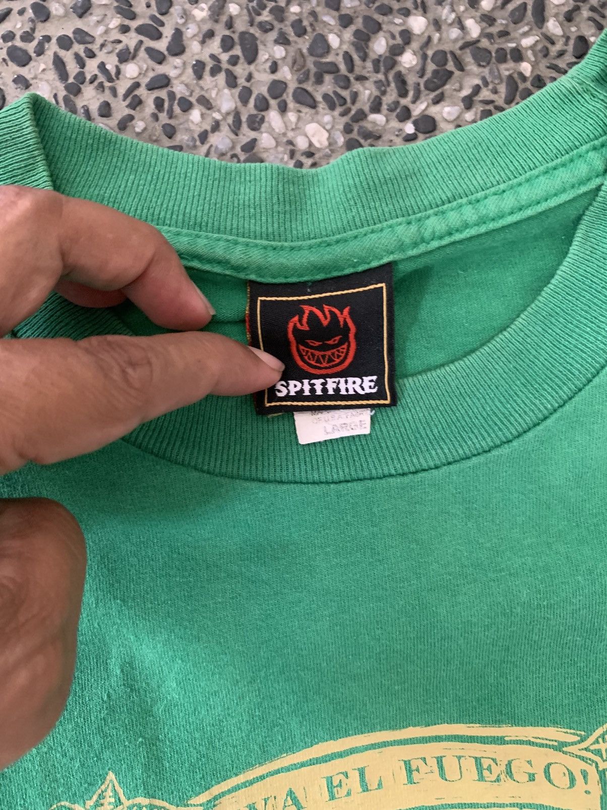 Spitfire Vintage Spitfire Wheel Skateboards T shirt Size US L / EU 52-54 / 3 - 8 Thumbnail