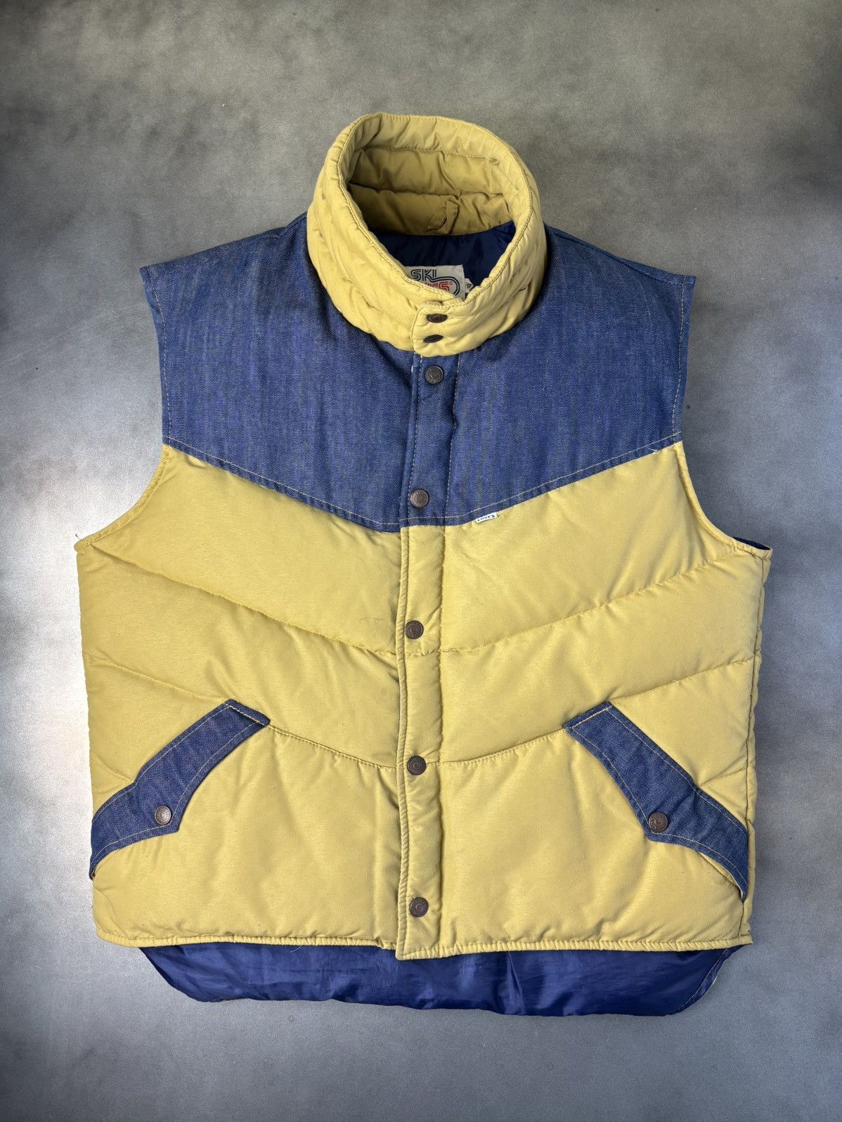 Levi's 1970s Levis Ski Vest 70s Vintage Levi's Denim Down Jacket Size US M / EU 48-50 / 2 - 20 Thumbnail