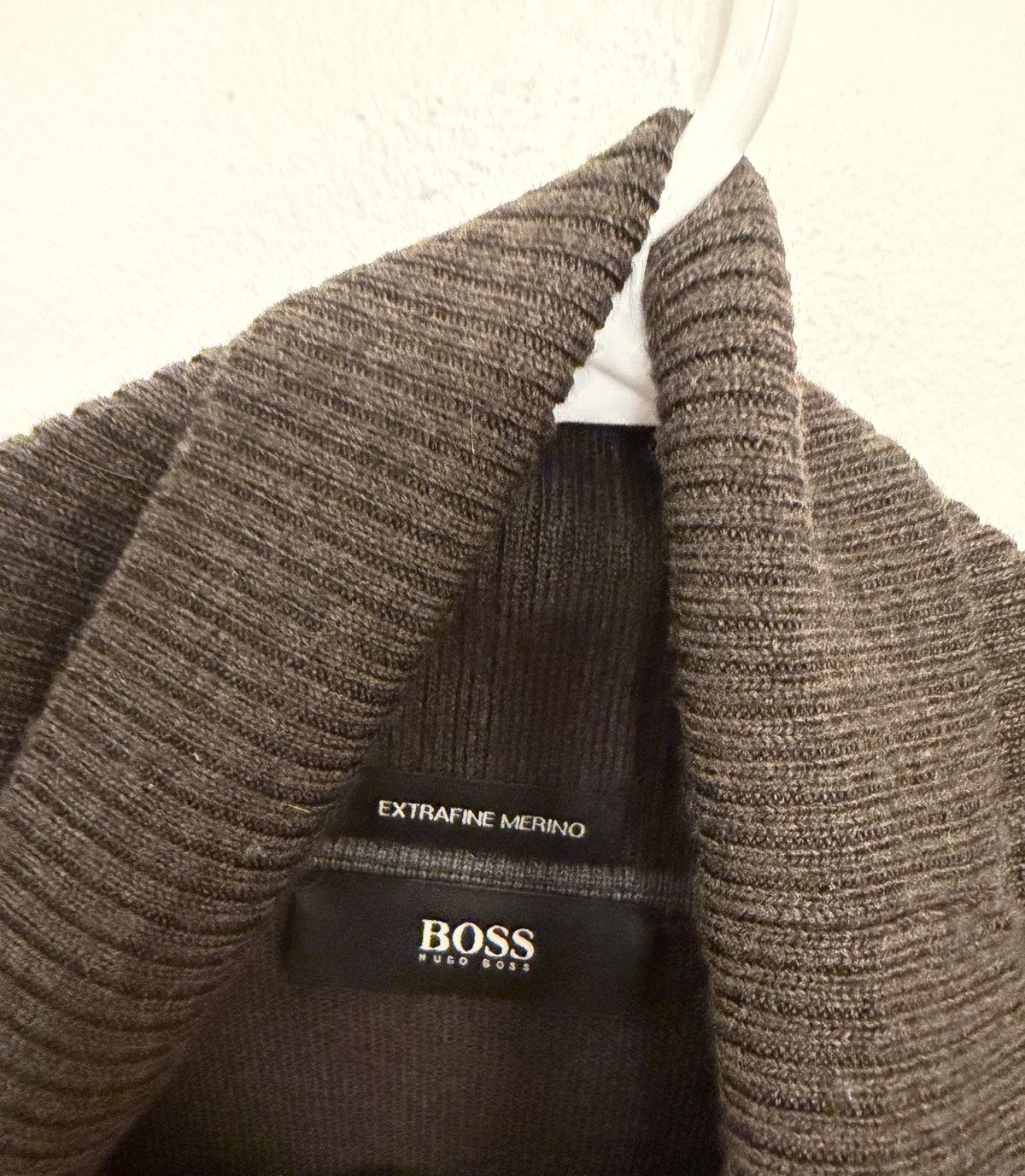 Hugo Boss Hugo Boss Brown Turtle-Neck Knit Sweater Size US M / EU 48-50 / 2 - 6 Thumbnail