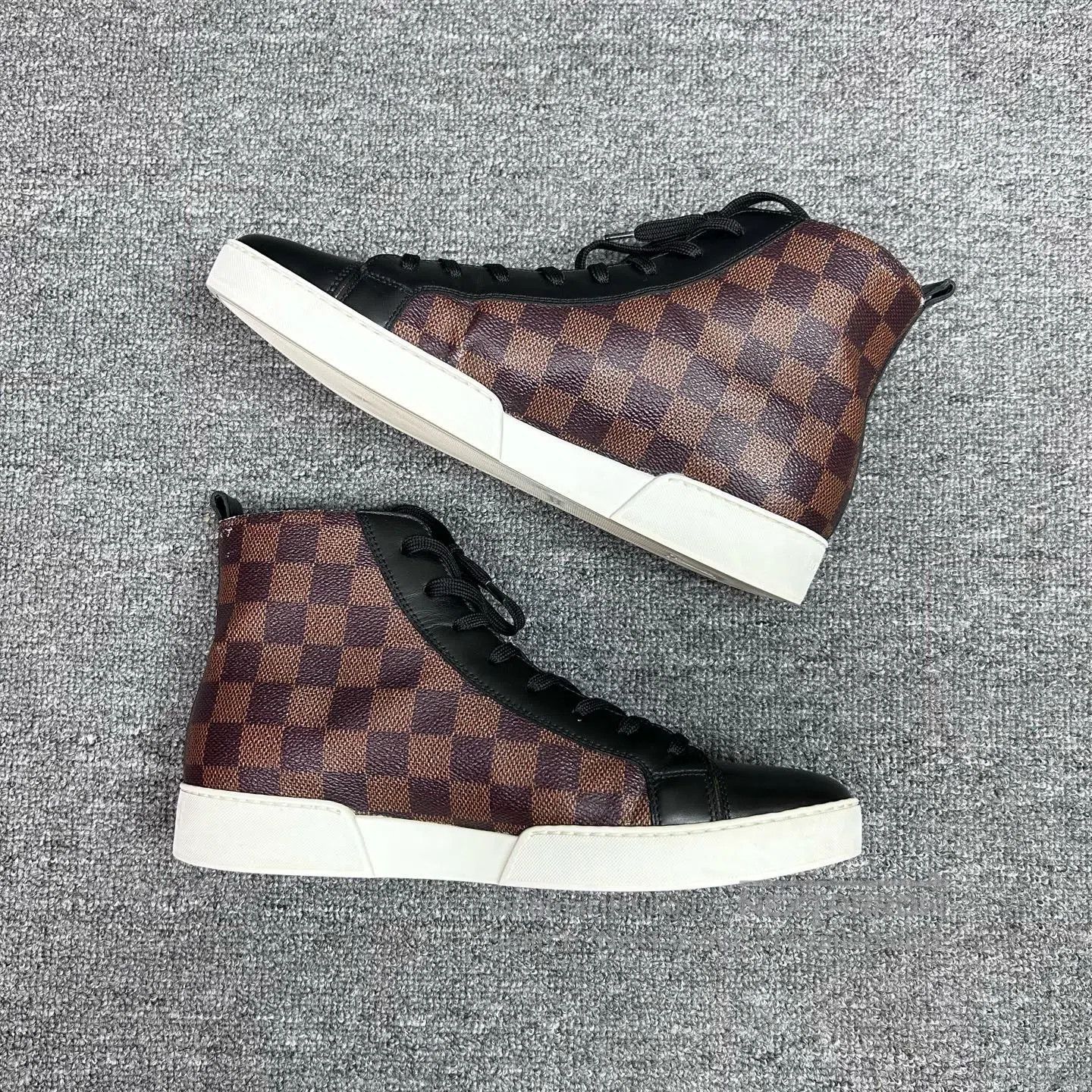 Louis Vuitton Louis Vuitton Animal Print Checkered Casual Shoes| Size US 7 / EU 40 - 3 Thumbnail