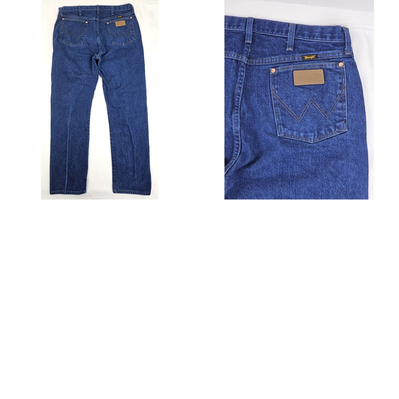 Wrangler Wrangler 13MWZ Cowboy Cut Original Fit Denim Jeans Men 36x32 Regular Blue USA Cowboy Size US 36 / EU 52 - 8 Thumbnail
