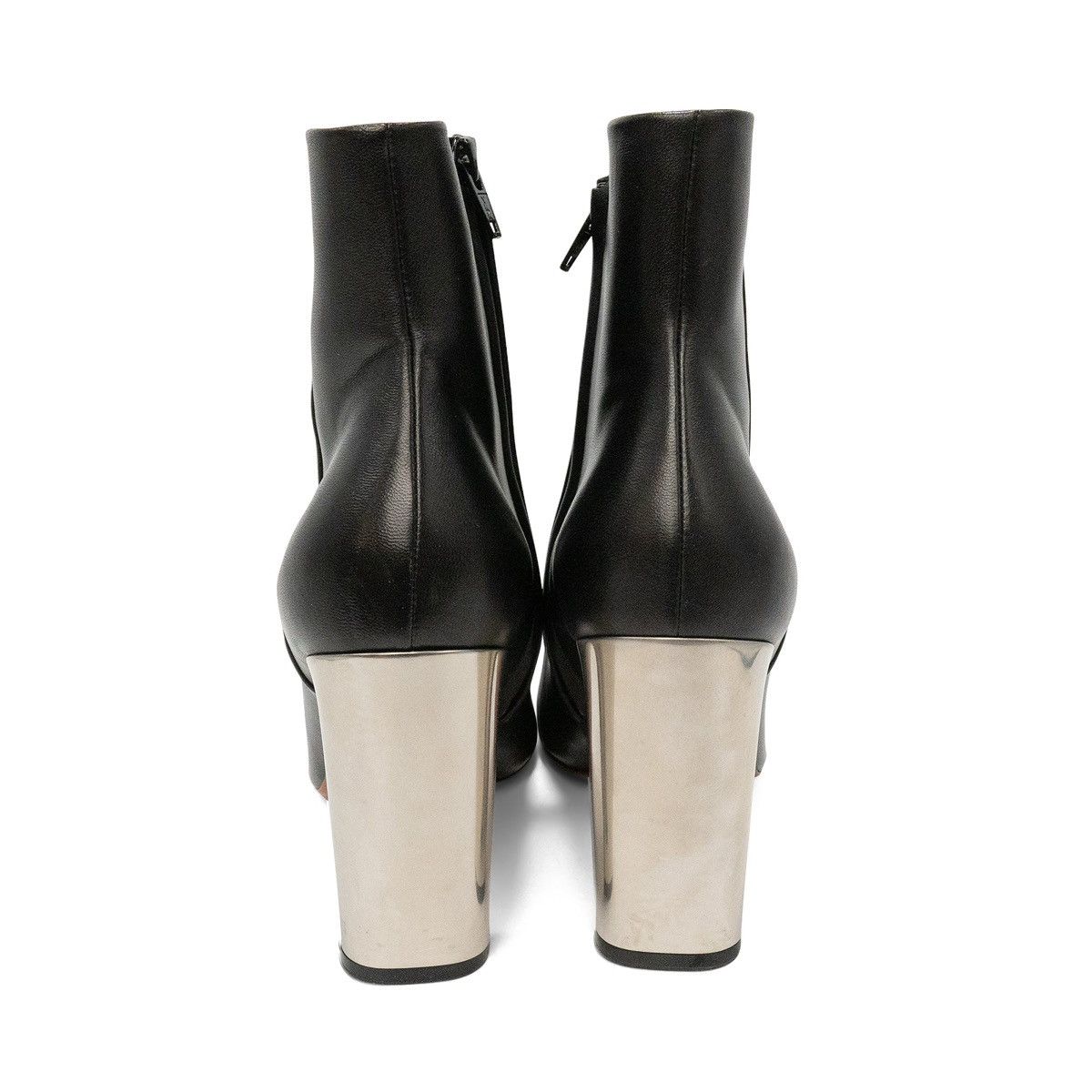 Celine Celine 'Bam Bam' Black Leather Ankle Boots Size US 9.5 / IT 39.5 - 5 Thumbnail