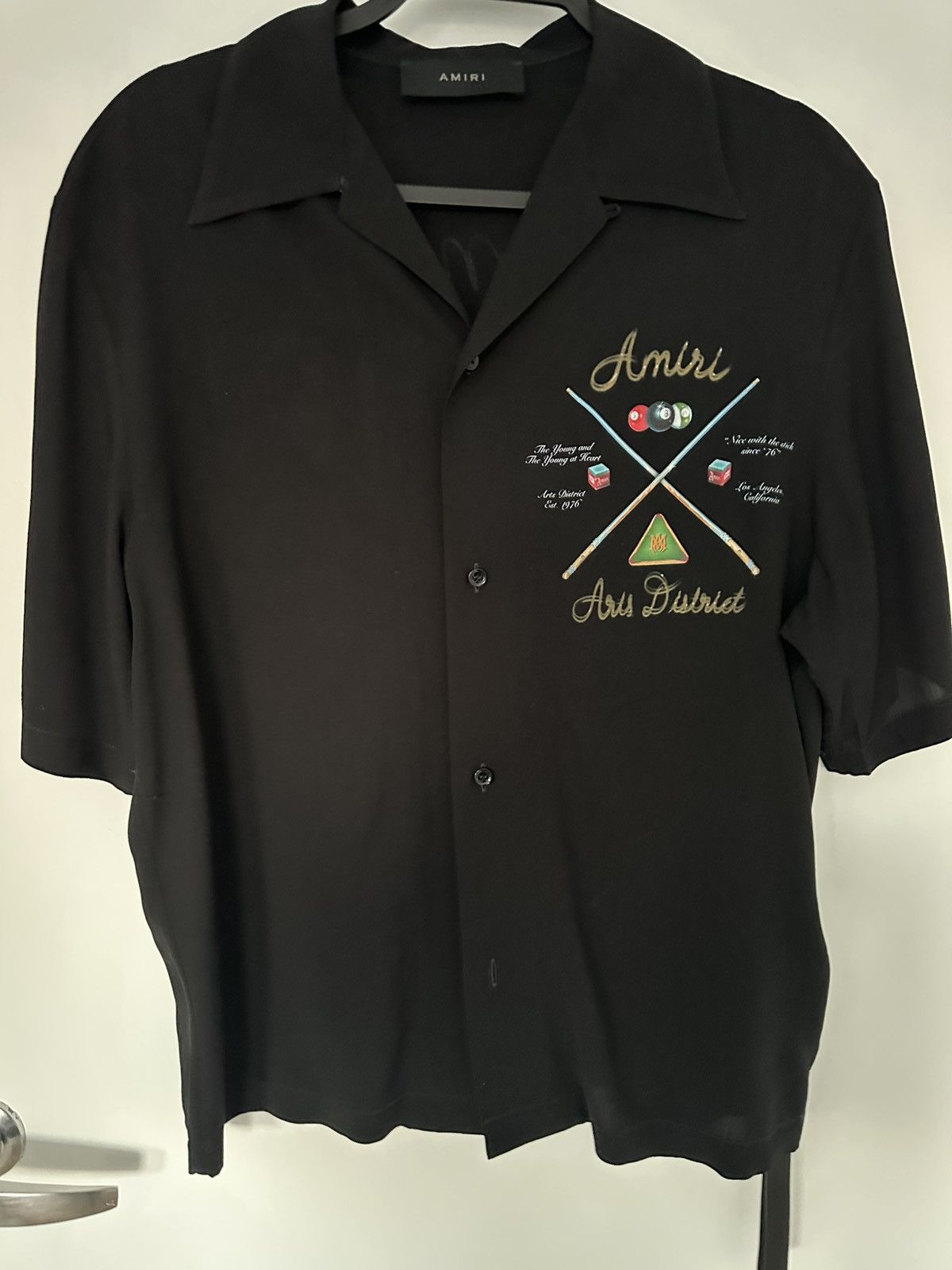Amiri Amiri Pool Cue Bowling shirt Size US M / EU 48-50 / 2 - 4 Thumbnail