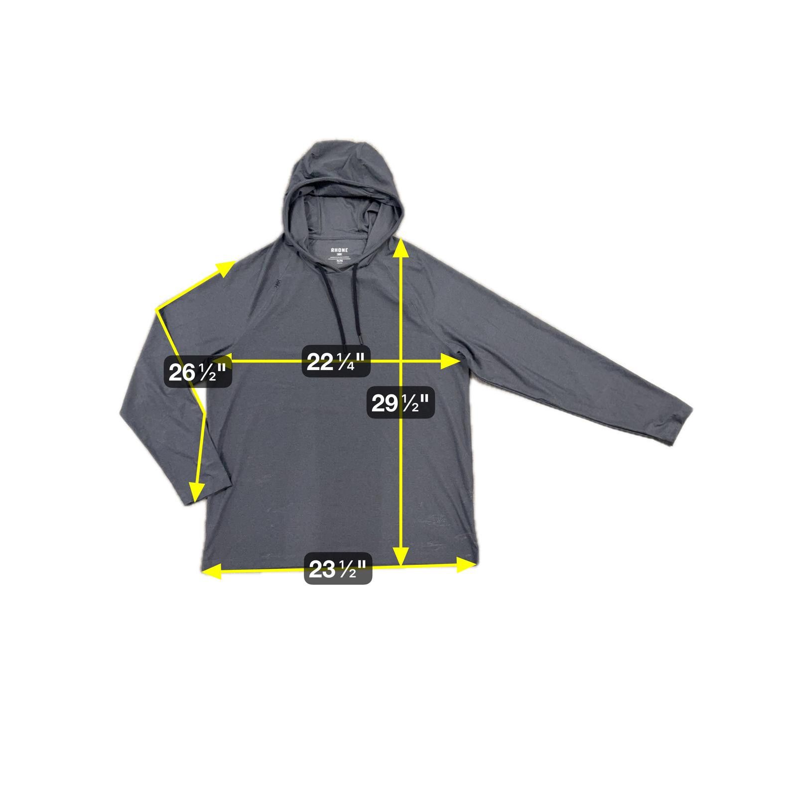 Rhone Rhone Men's Performance Activewear Hoodie - XL Size ONE SIZE - 4 Thumbnail