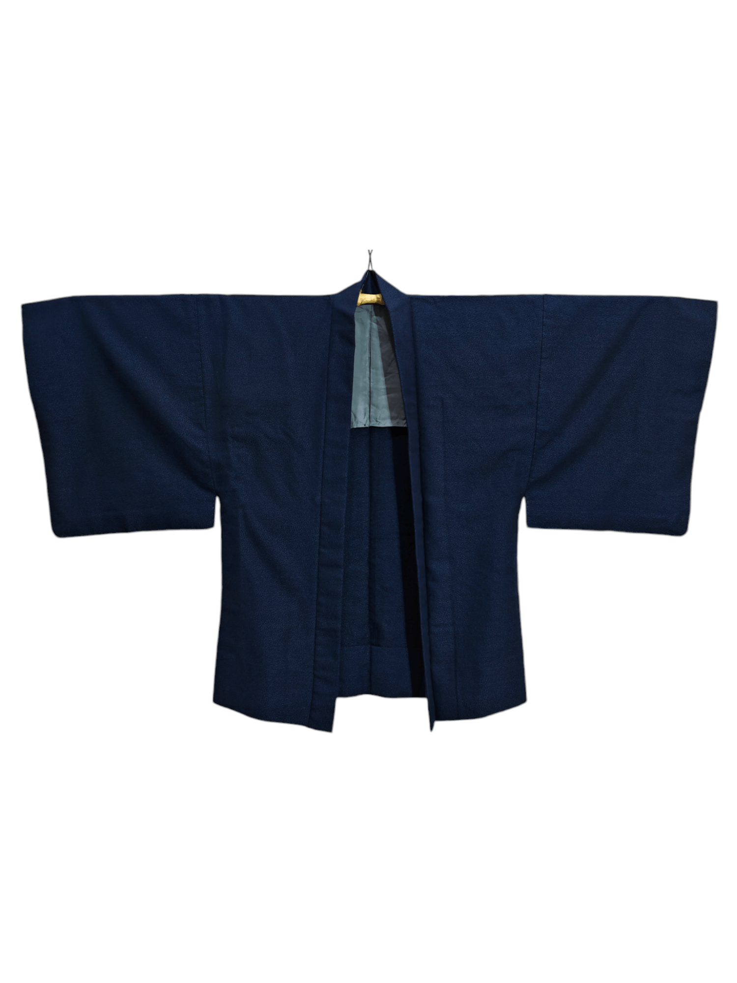 Vintage Japanese Blue Kimono Jacket Short Sleeve
