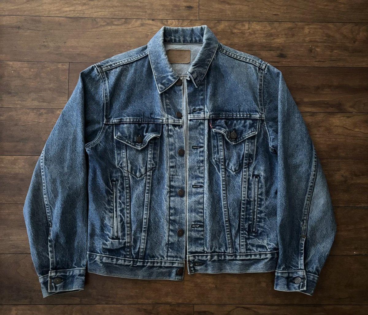 Levi's Vintage 80s Levis Denim Jacket Size US M / EU 48-50 / 2 - 1 Thumbnail