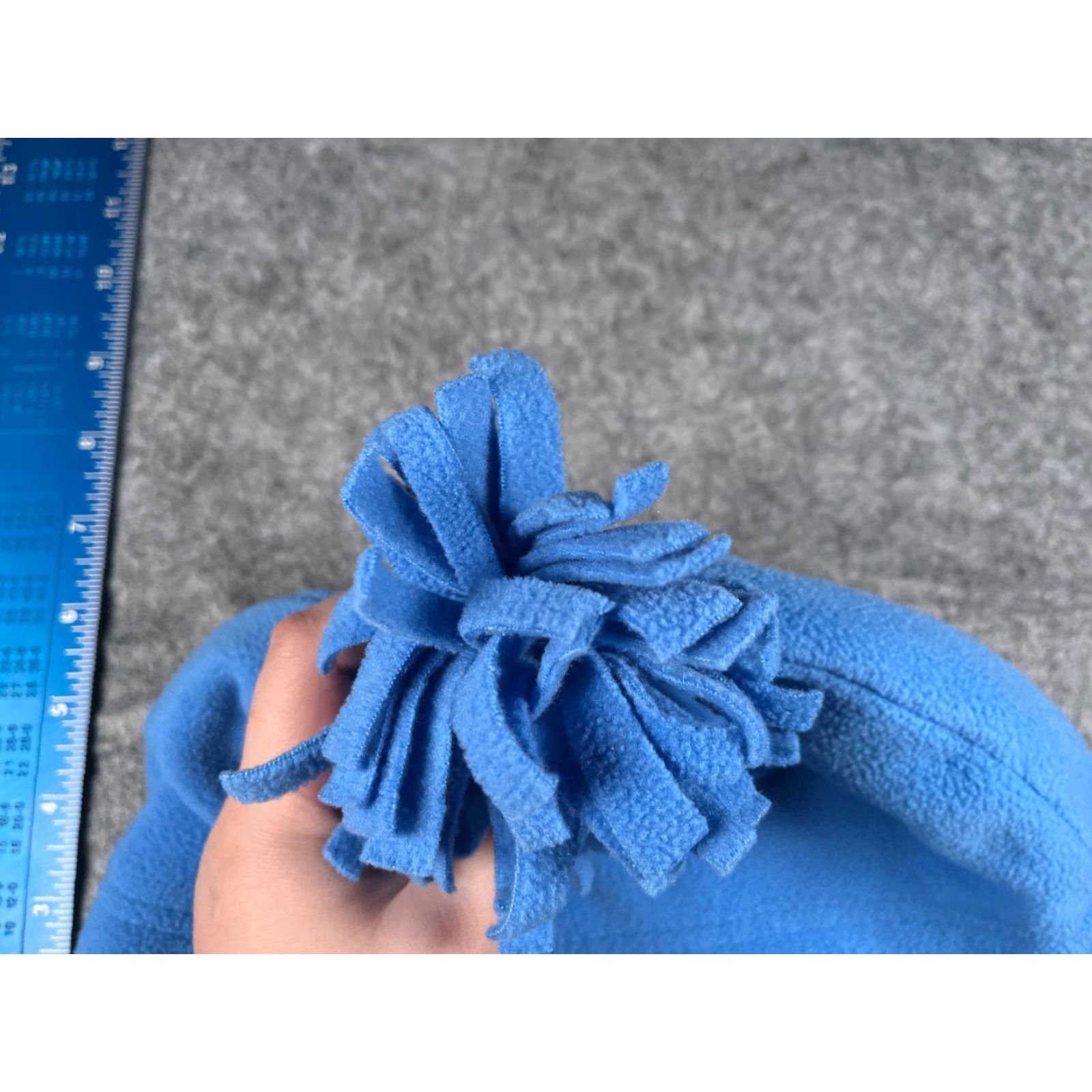 Joe Boxer Joe Boxer Beanie Adult One Size Blue Knit Polyester Fleece Ski Pom Hat Unisex Adults Beanie Winter 90s Outdoor Mens Womens Boys Girls Size 44L - 3 Thumbnail