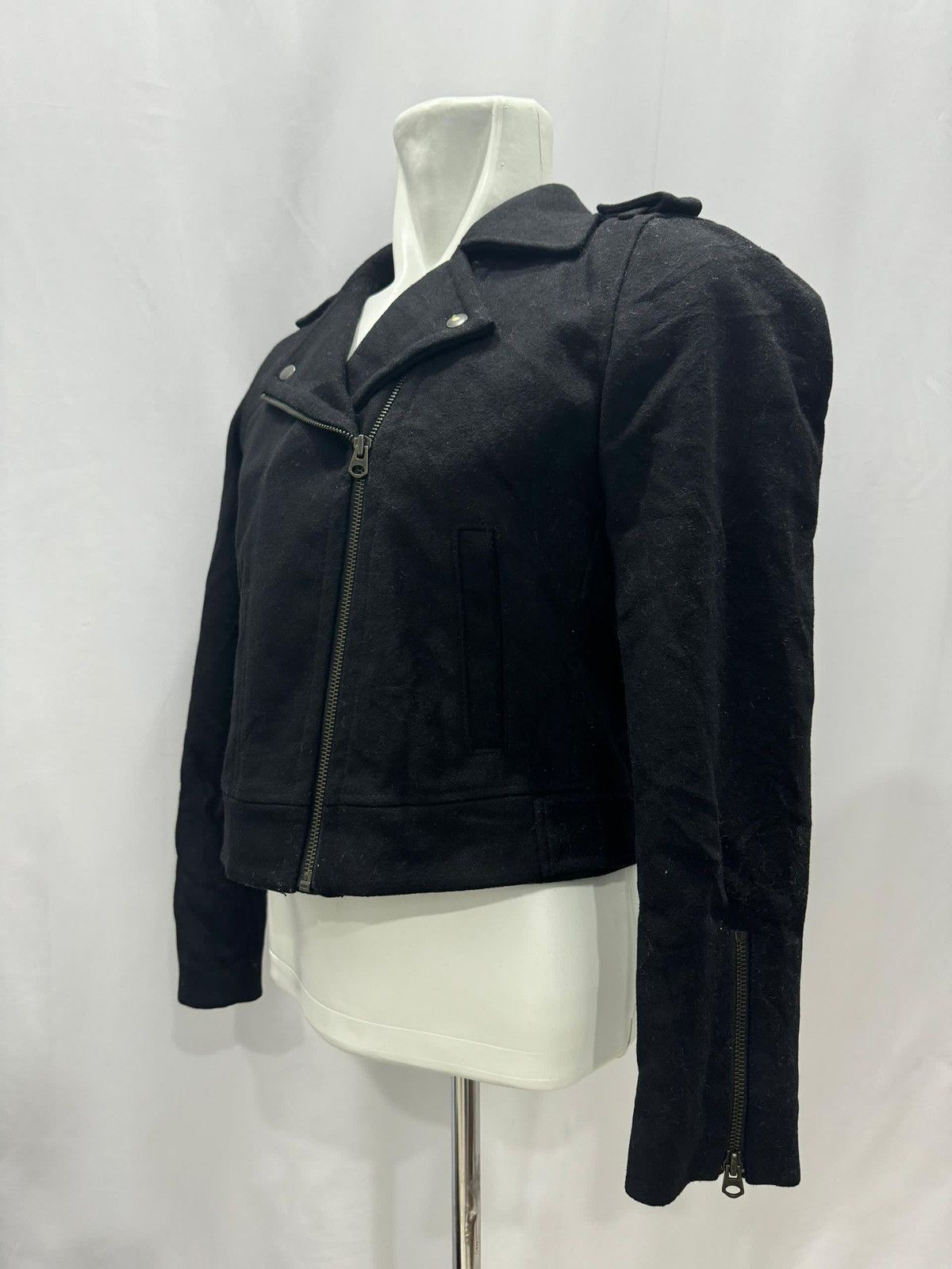 Gap GAP ladies Biker Jacket with Zippers Size M / US 6-8 / IT 42-44 - 7 Thumbnail