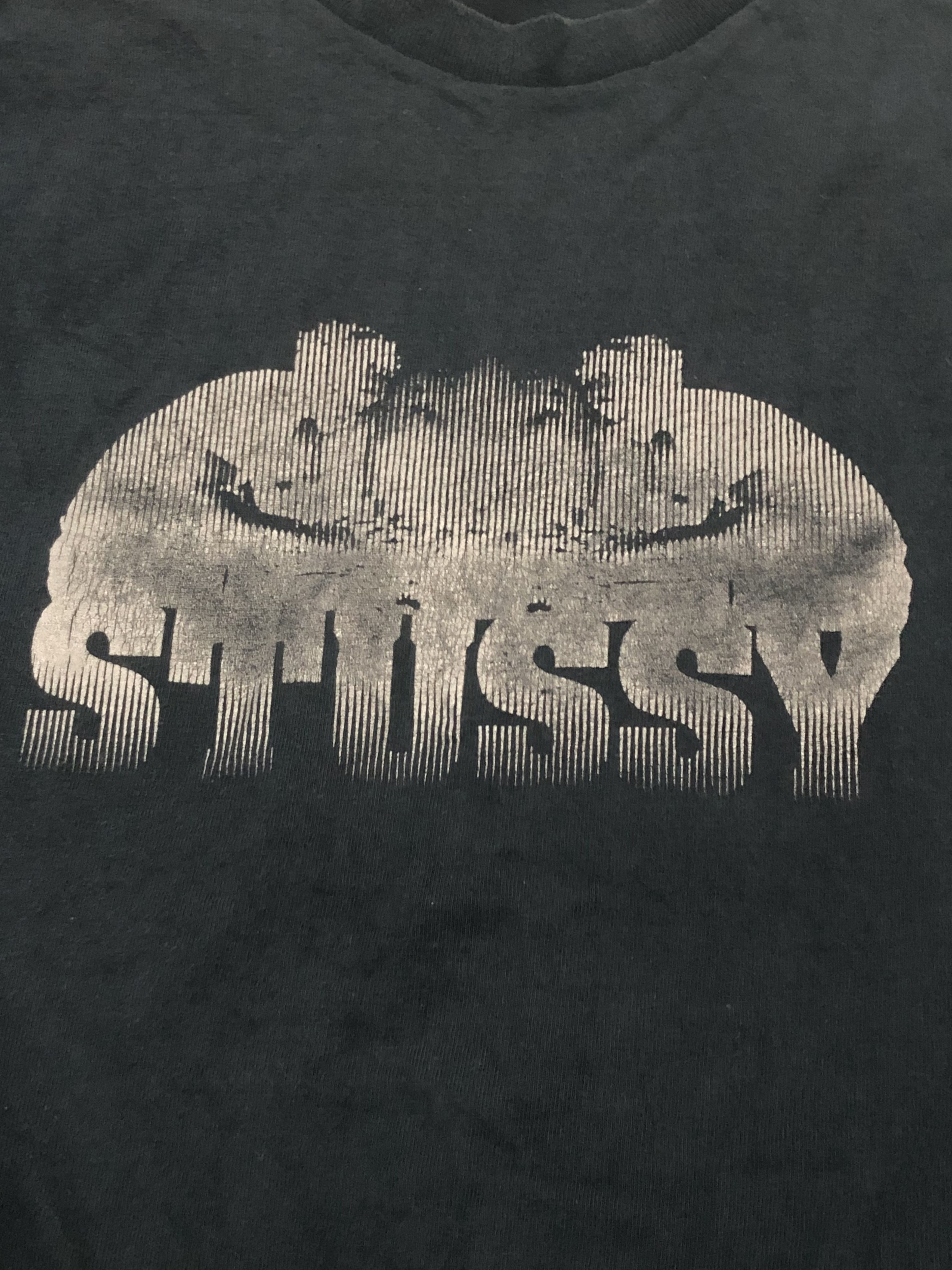 Hypebeast × Stussy × Vintage Vintage 90s Stussy Made In Usa Men Navy Tshirt Size US M / EU 48-50 / 2 - 3 Thumbnail