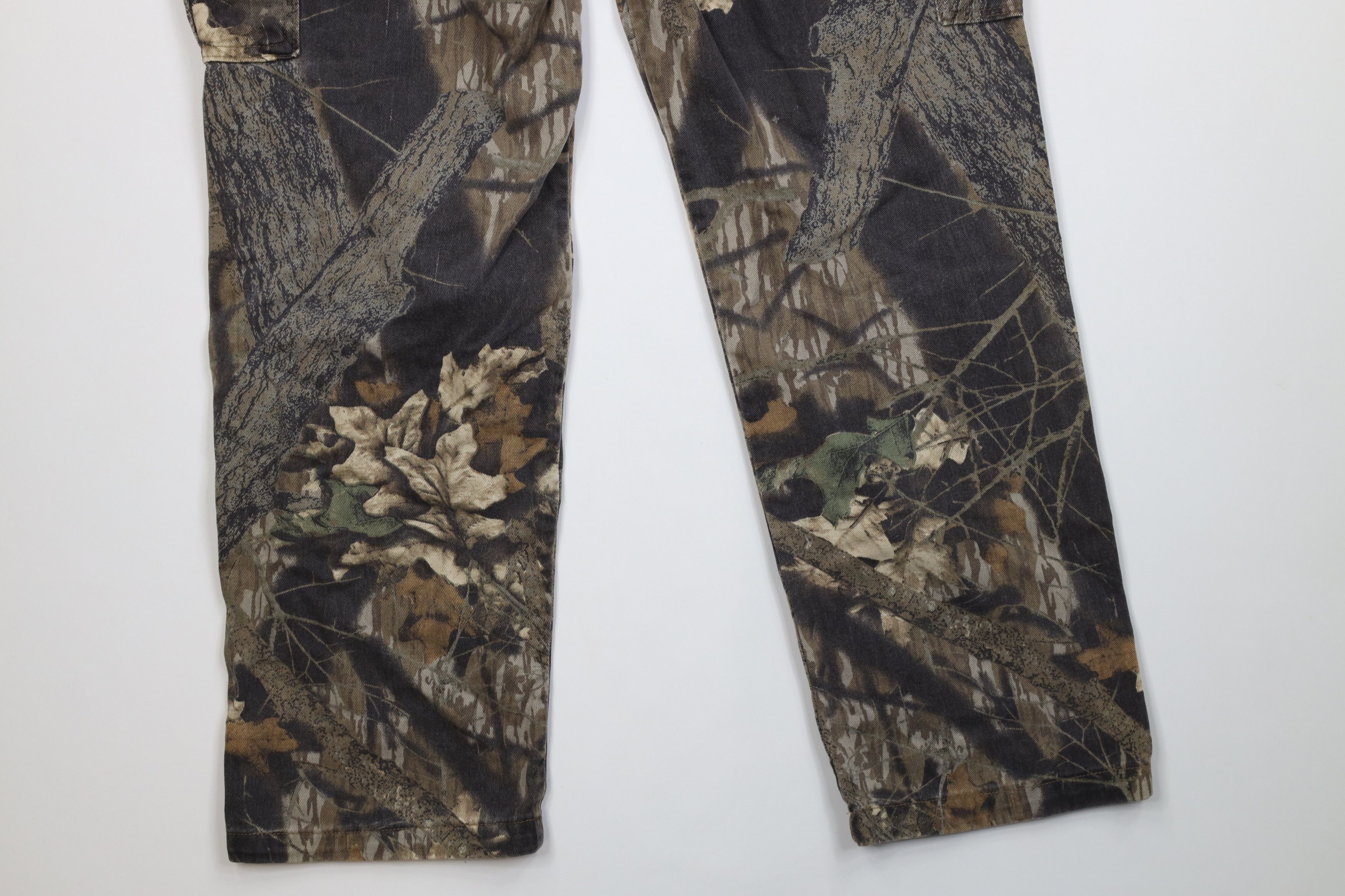 Mossy Oaks Vintage 90s Mossy Oak Camouflage Wide Leg Cargo Pants USA Size US 36 / EU 52 - 12 Thumbnail