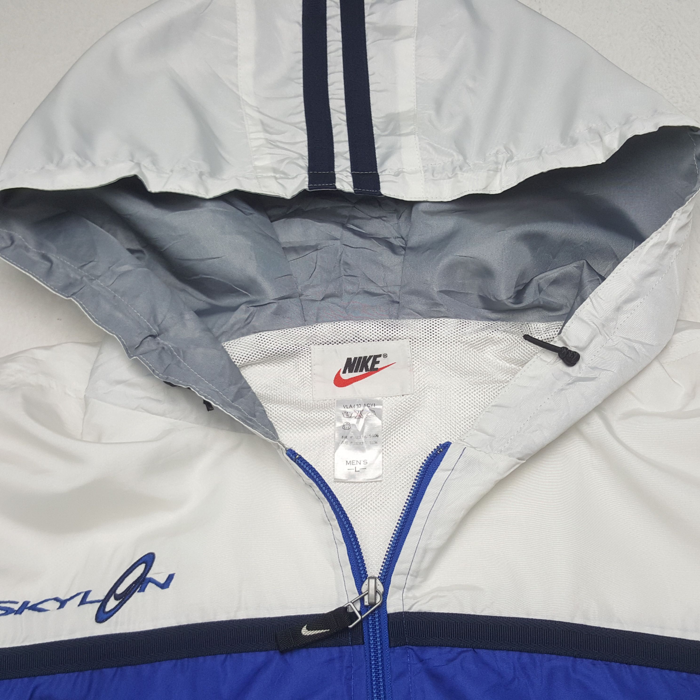Nike × Vintage Vintage Nike Windbreaker Sport Jacket Size US XL / EU 56 / 4 - 4 Thumbnail