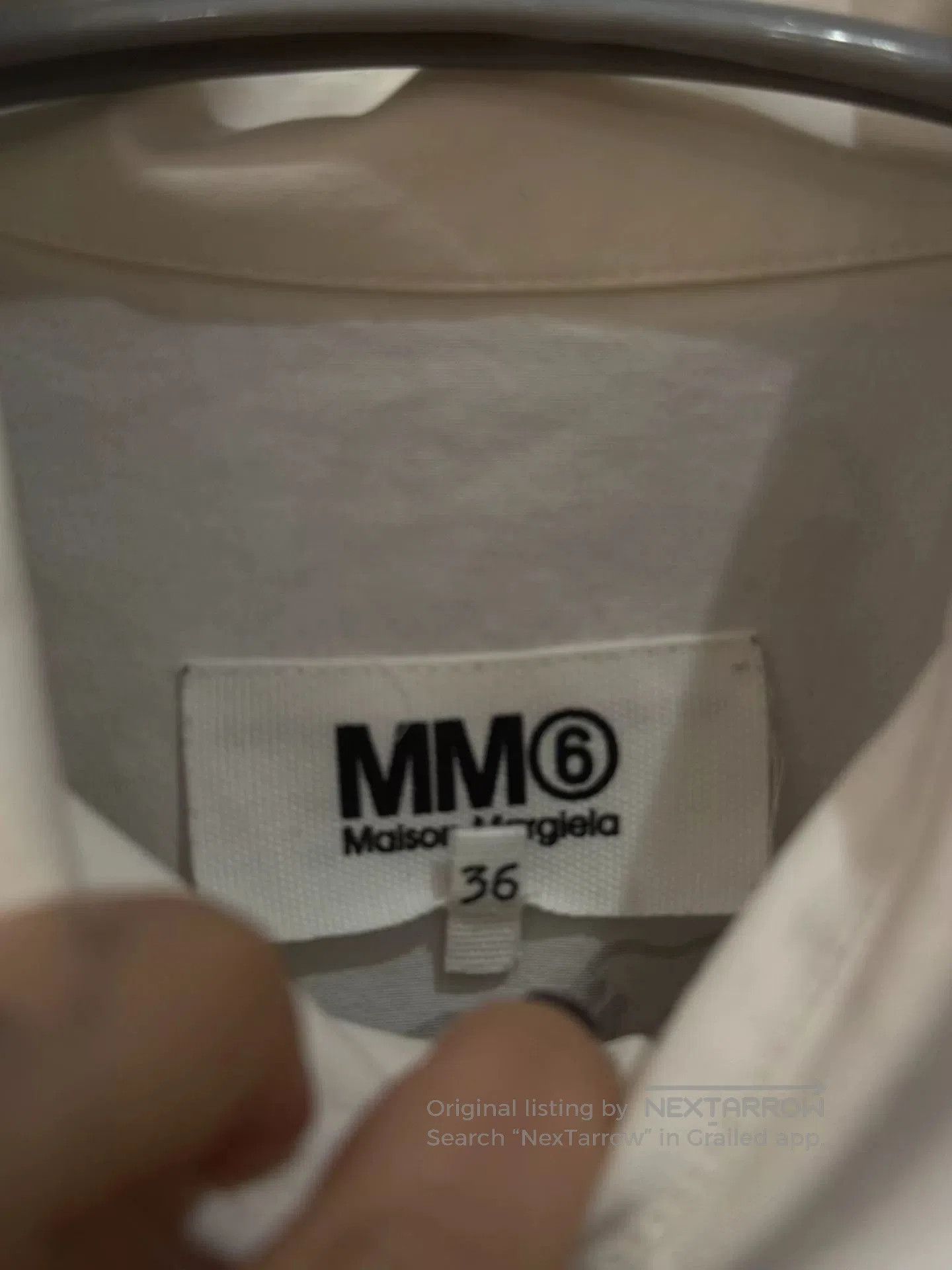 MM6 snake print long shirt by MM6 Maison Margiela. Size M / US 6-8 / IT 42-44 - 4 Thumbnail