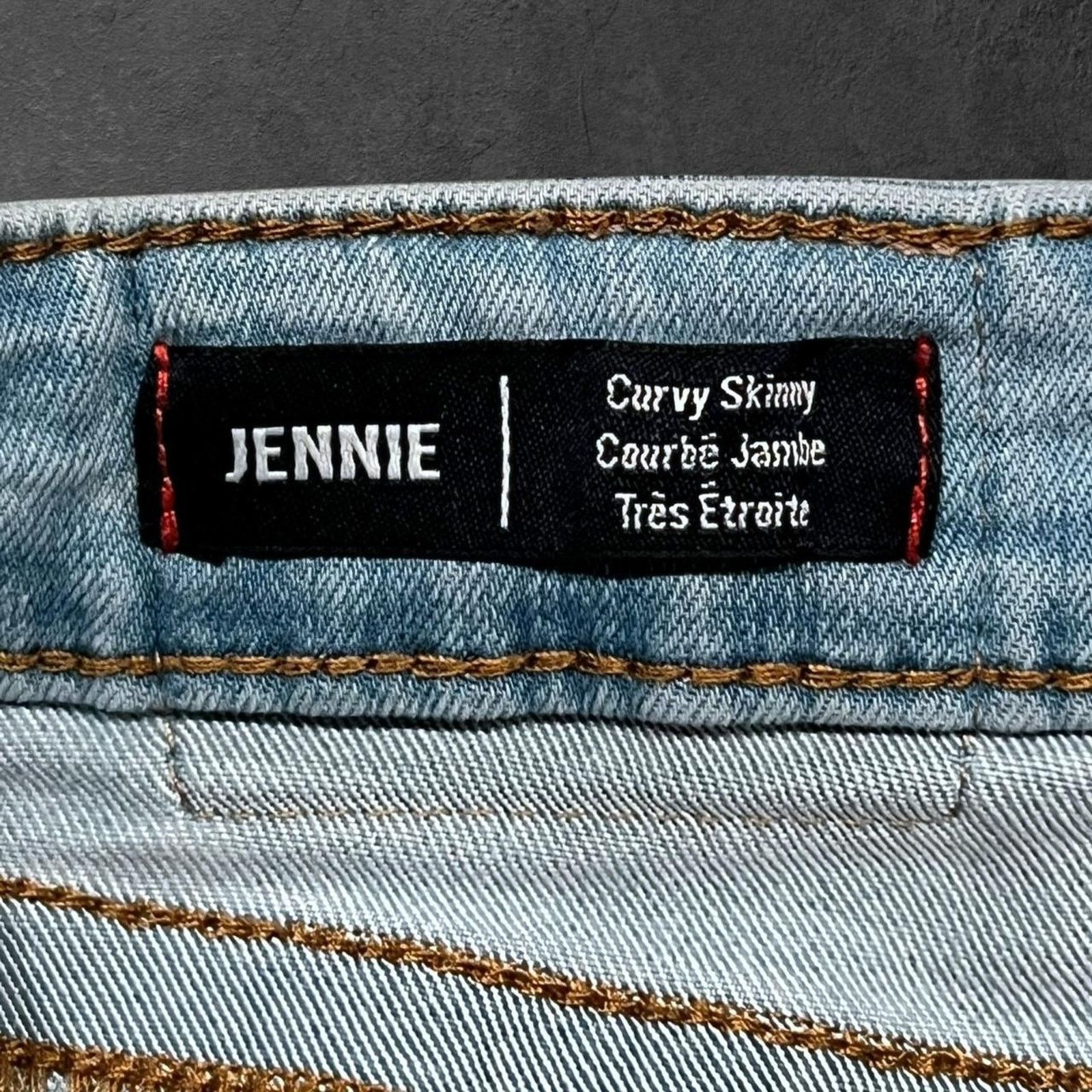True Religion True Religion (Jennie) Light Blue Curvy Skinny Jeans Size 30" / US 8 / IT 44 - 7 Thumbnail