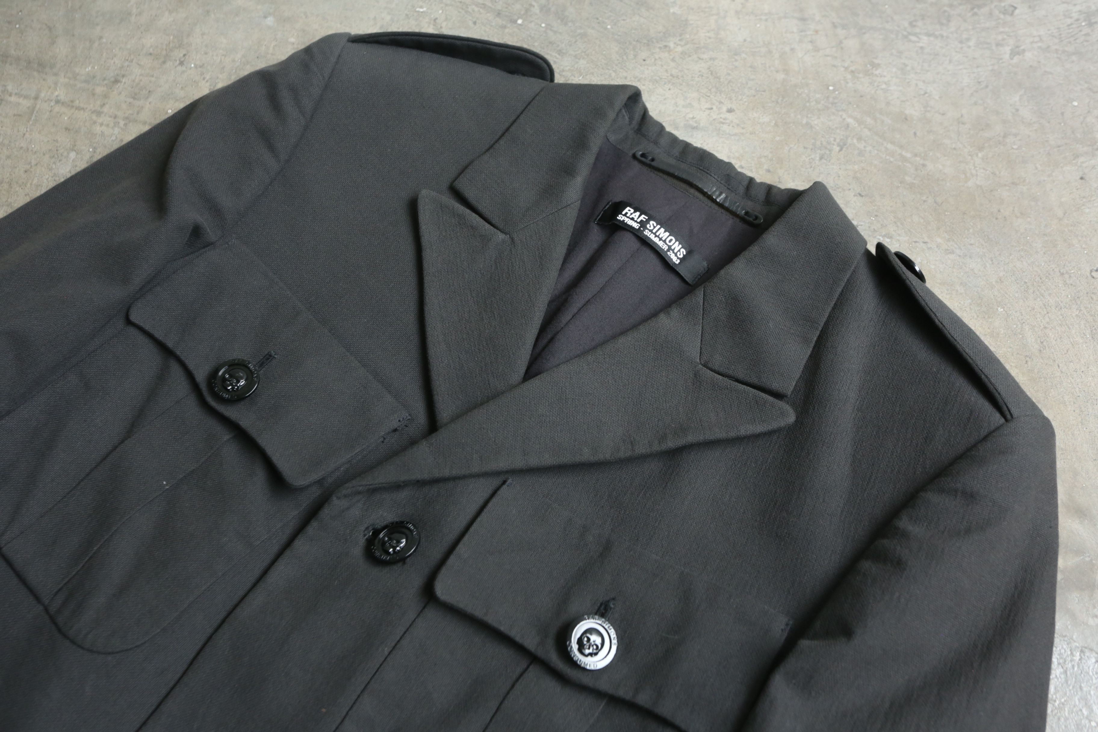 Raf Simons Raf Simons - S/S 03 - "Consumed" - Military Coat Size US S / EU 44-46 / 1 - 4 Thumbnail