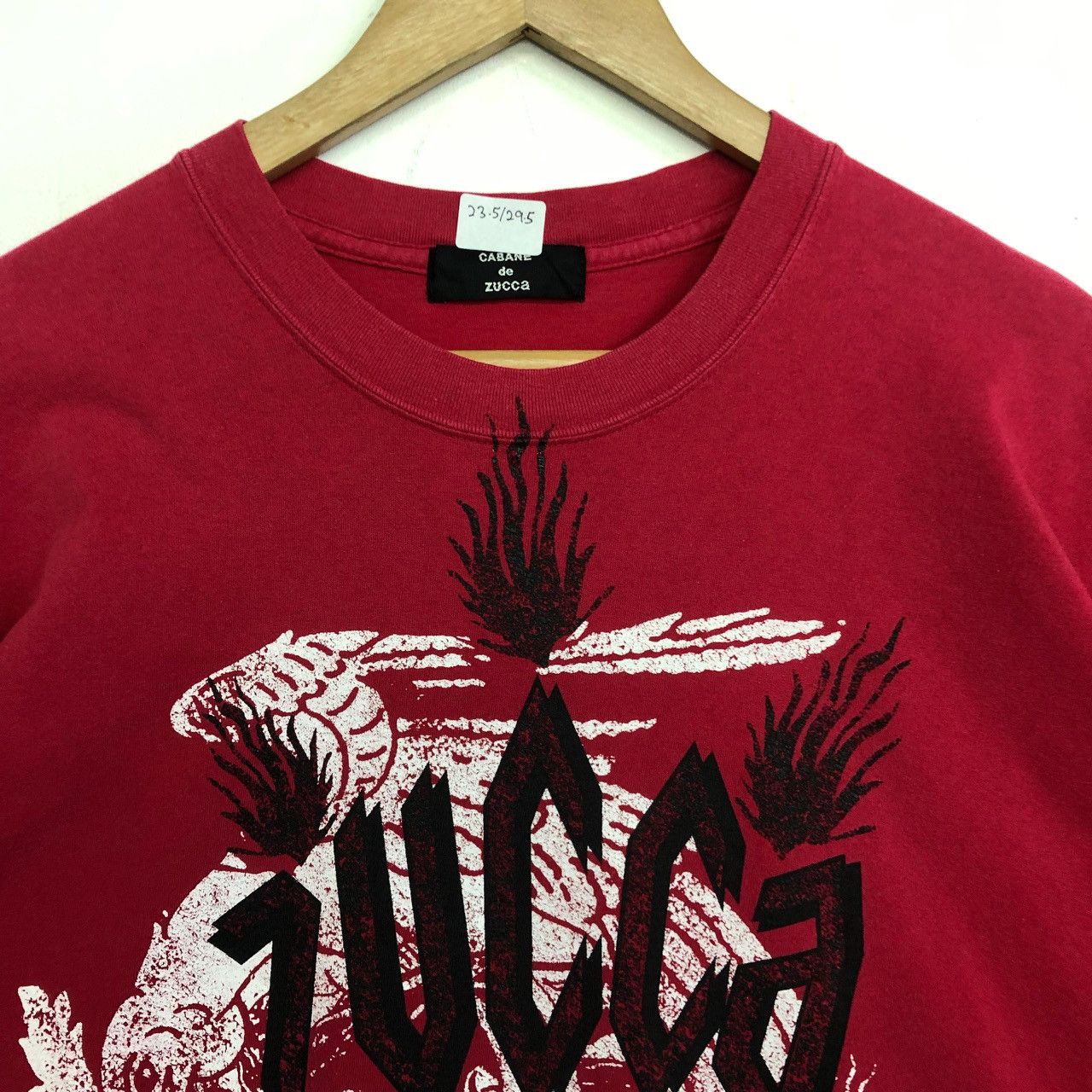 CABANE de ZUCCa Cabane de Zucca Art Graphic T-shirt Size US L / EU 52-54 / 3 - 4 Thumbnail