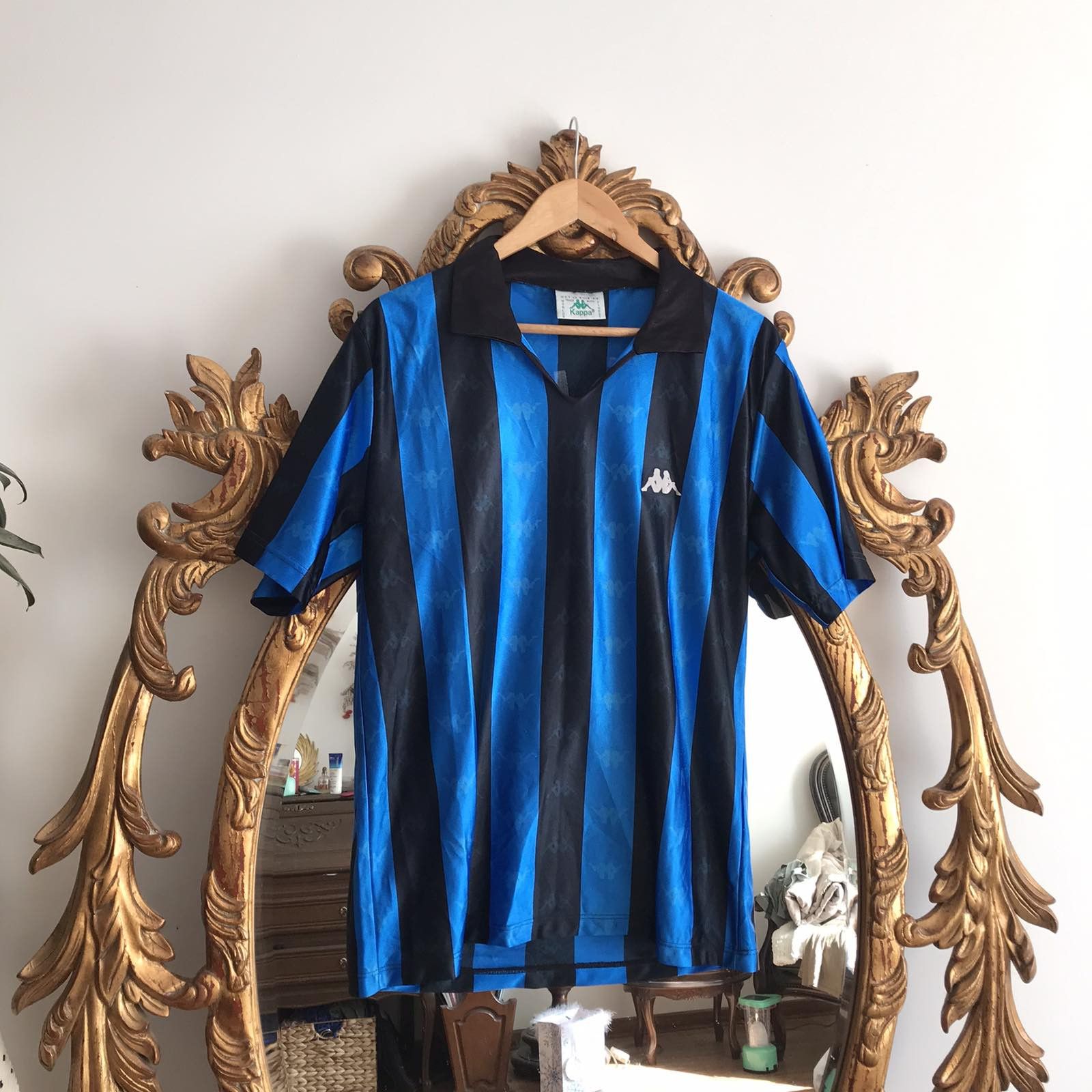 Kappa × Vintage Vintage 80s Kappa Inter Football Soccer Jersey Size US M / EU 48-50 / 2 - 1 Thumbnail