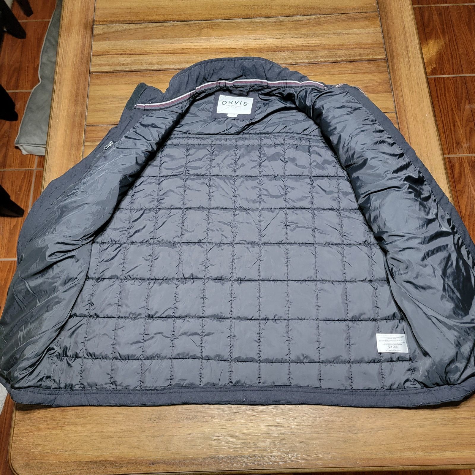 Orvis Orvis Black Quilted Unisex Vest w/ Chest Pocket - Size XL Size US XL / EU 56 / 4 - 4 Thumbnail