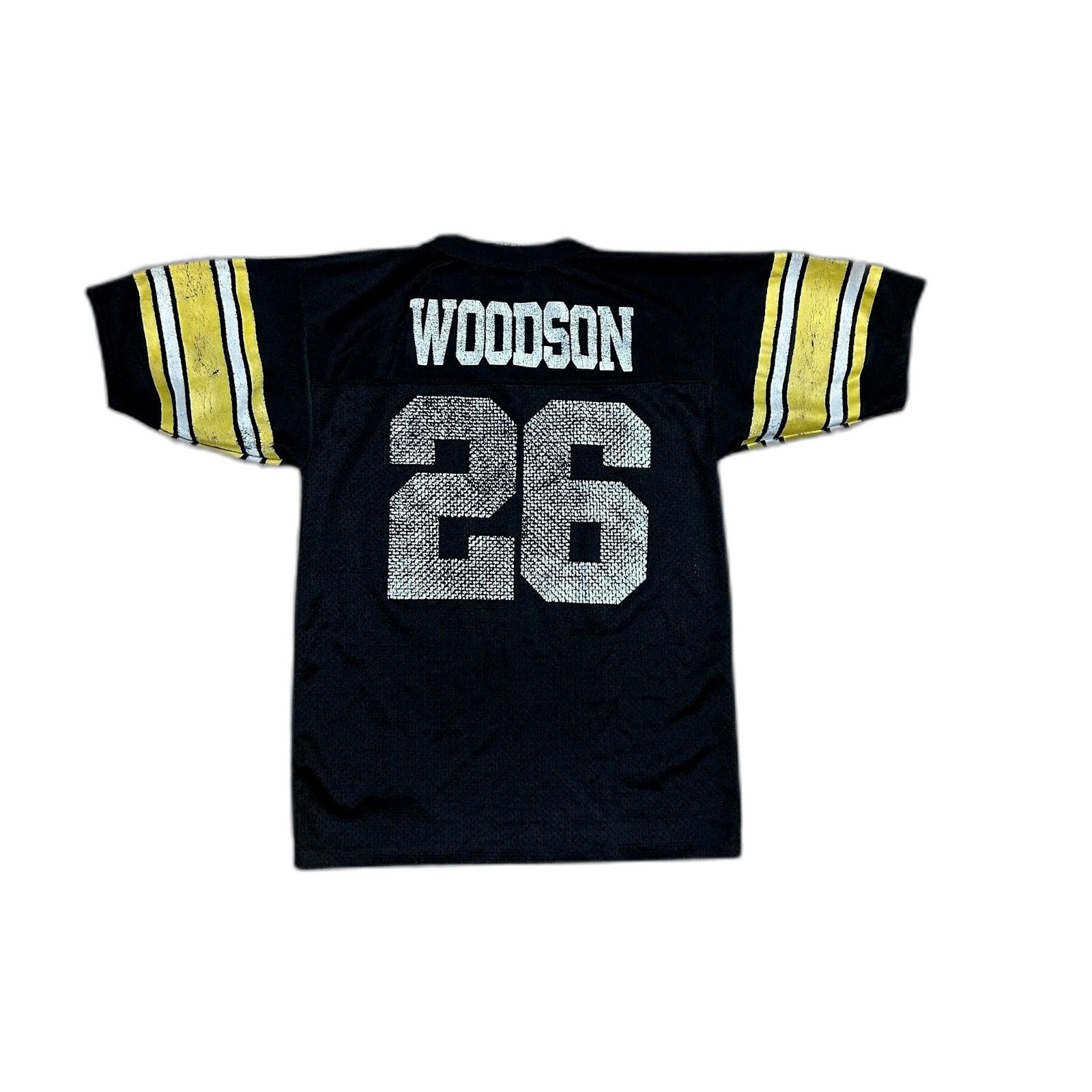Vintage Vintage Logo Athletic Pittsburgh Steelers Rod Woodson NFL Fo Size US XXS / EU 40 - 1 Thumbnail