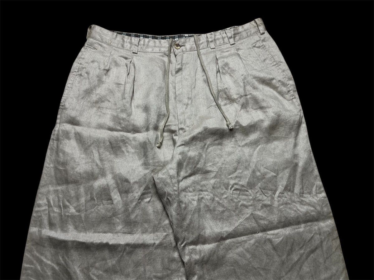 Issey Miyake Vintage Papas maniere de heming linen pants baggy Size US 32 / EU 48 - 3 Thumbnail