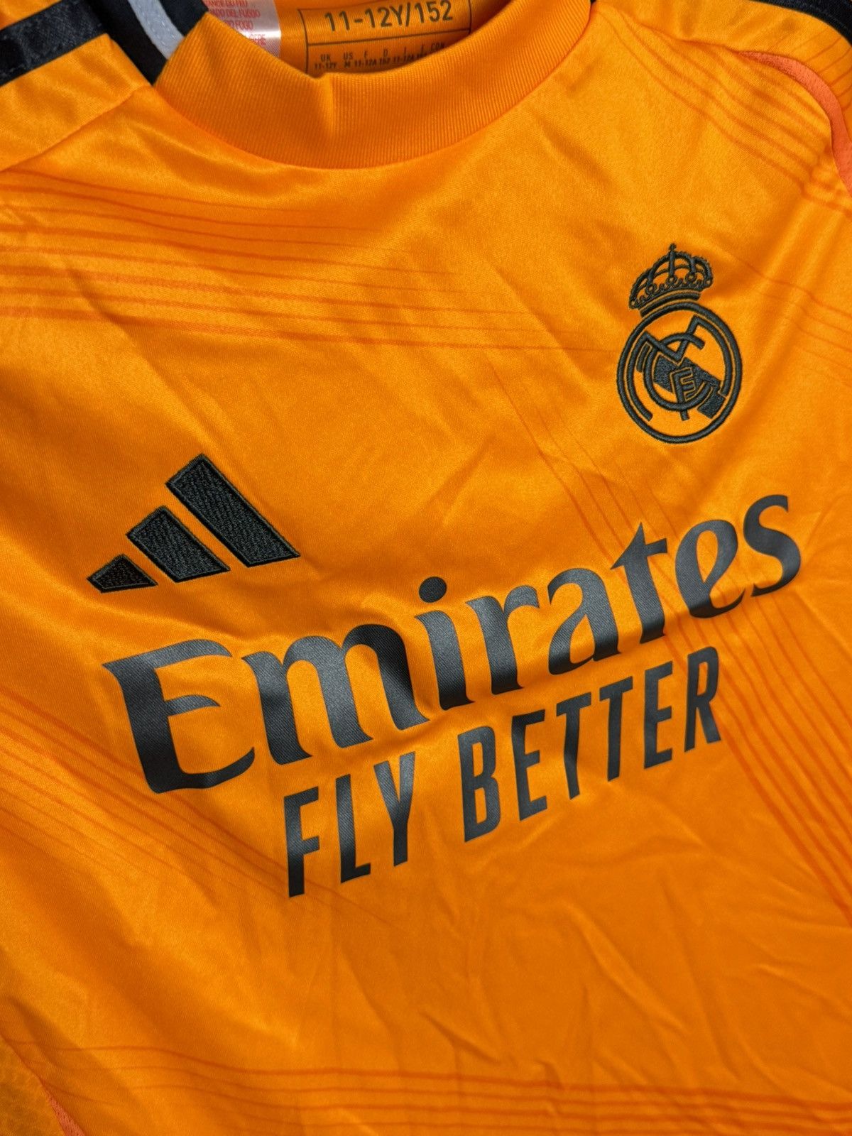 Adidas KIDS New Real Madrid 24/25 Away Rodrygo Football Jersey Size US XS / EU 42 / 0 - 4 Thumbnail
