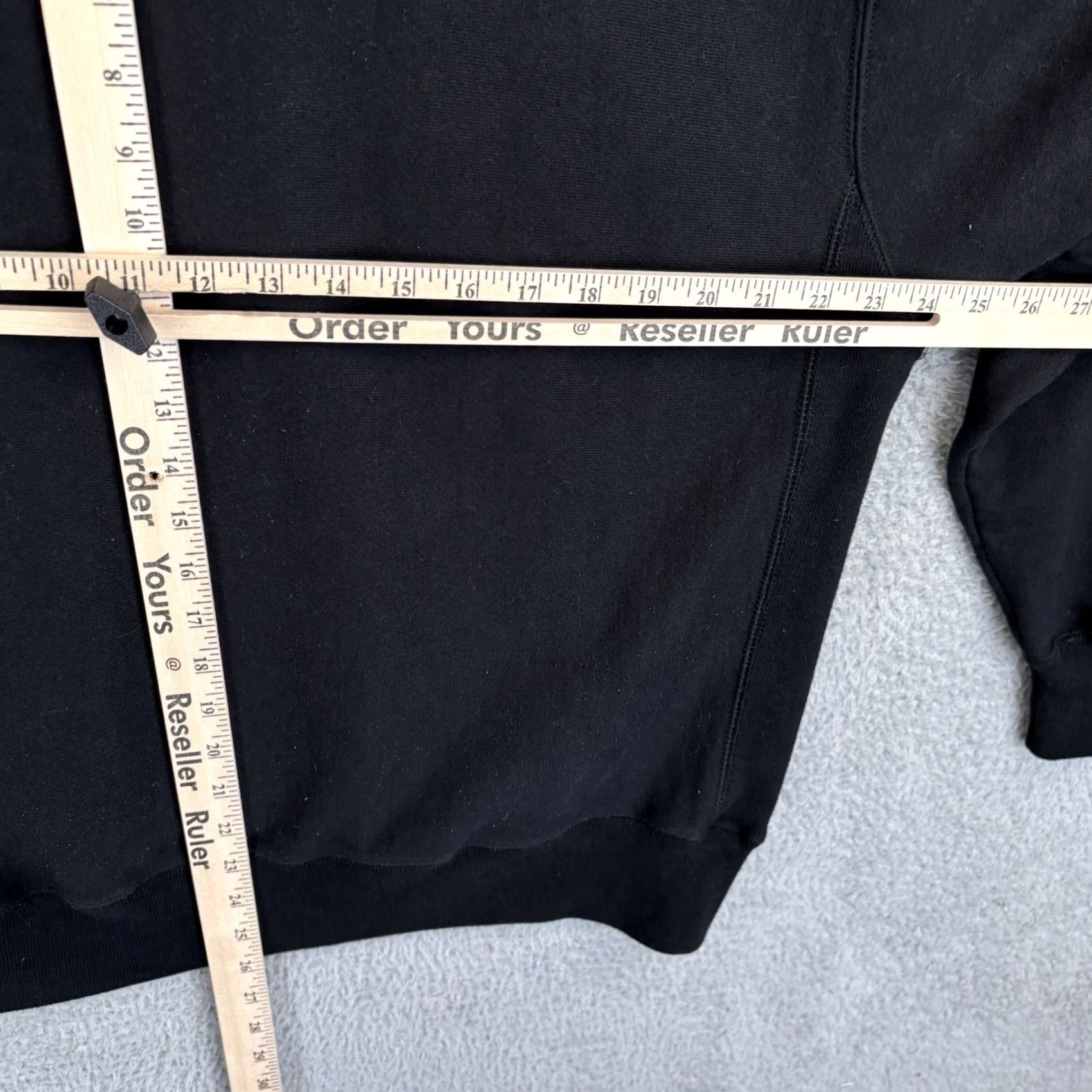 Champion Champion Hoodie Mens Large Black Reverse Weave Sweatshirt Size US L / EU 52-54 / 3 - 7 Thumbnail