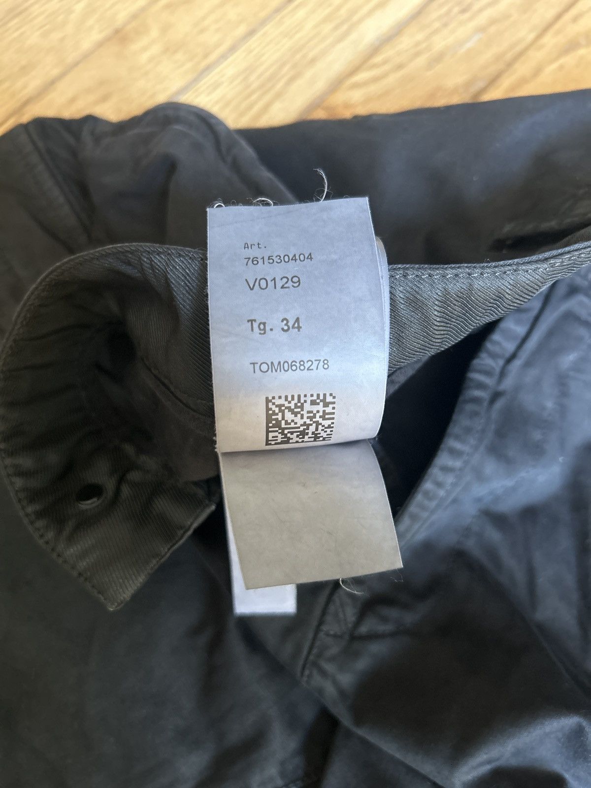 Stone Island Stone Island Black Cargo Pants Size US 34 / EU 50 - 8 Thumbnail
