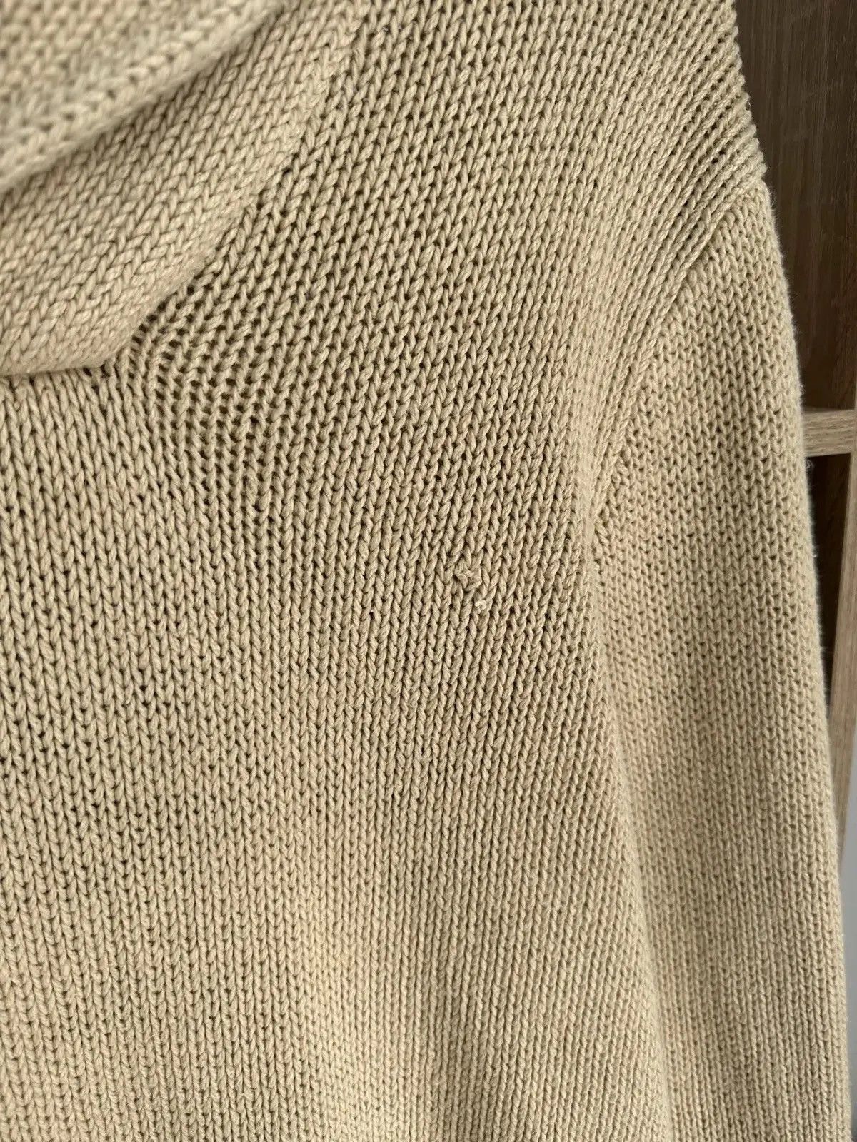Polo Ralph Lauren Vintage Knit Polo Ralph Lauren Beige Sweater Size US M / EU 48-50 / 2 - 8 Thumbnail