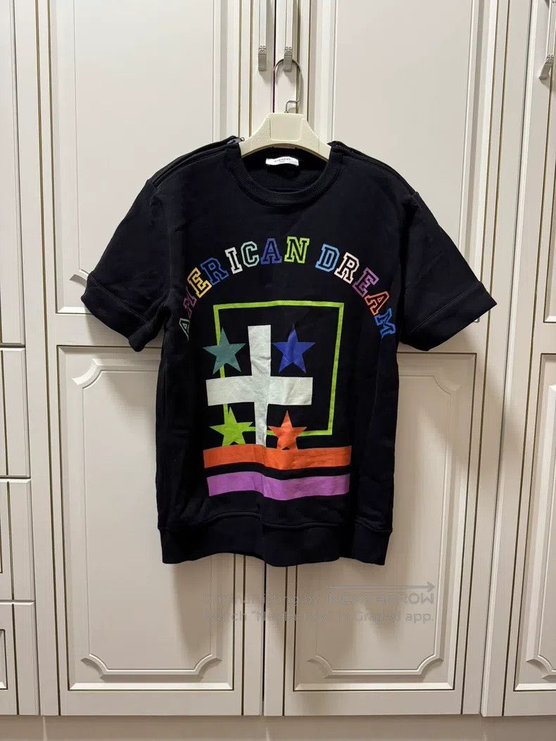 Givenchy Givenchy Short Sleeve Hoodie T-shirt, Black Size US L / EU 52-54 / 3 - 1 Thumbnail
