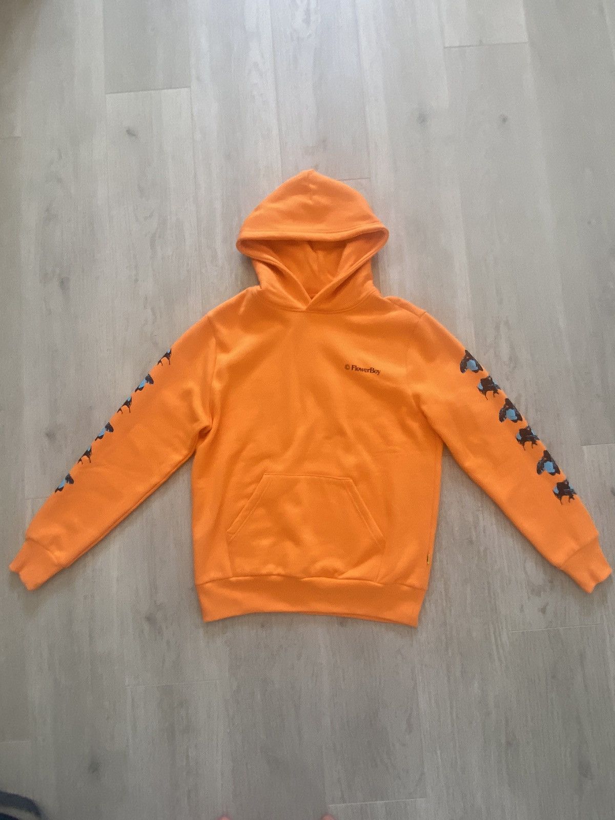 Golf Wang Golf Wang Flower Boy orange hoodie. With french waltz. Size US M / EU 48-50 / 2 - 4 Thumbnail