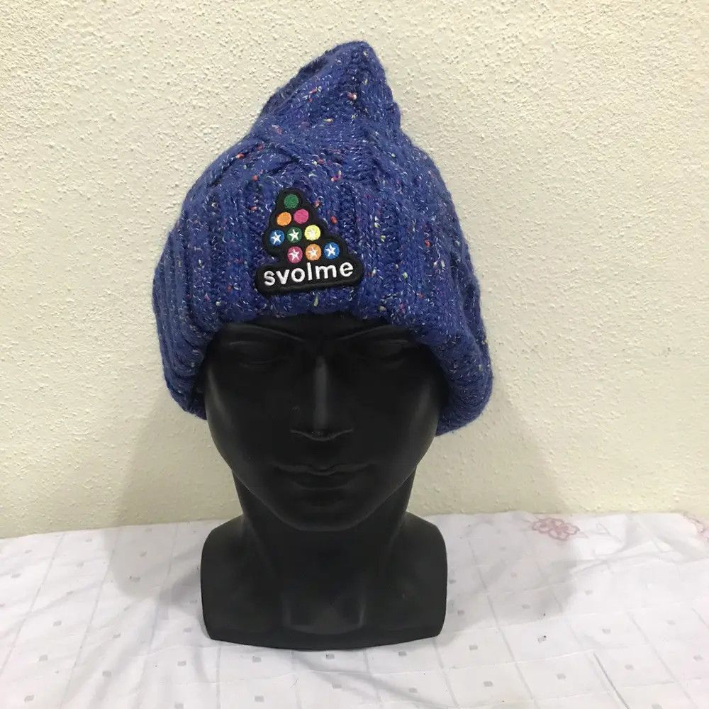 Japanese Brand × Vintage Svolme Knit Beanie Hat Size ONE SIZE - 2 Thumbnail