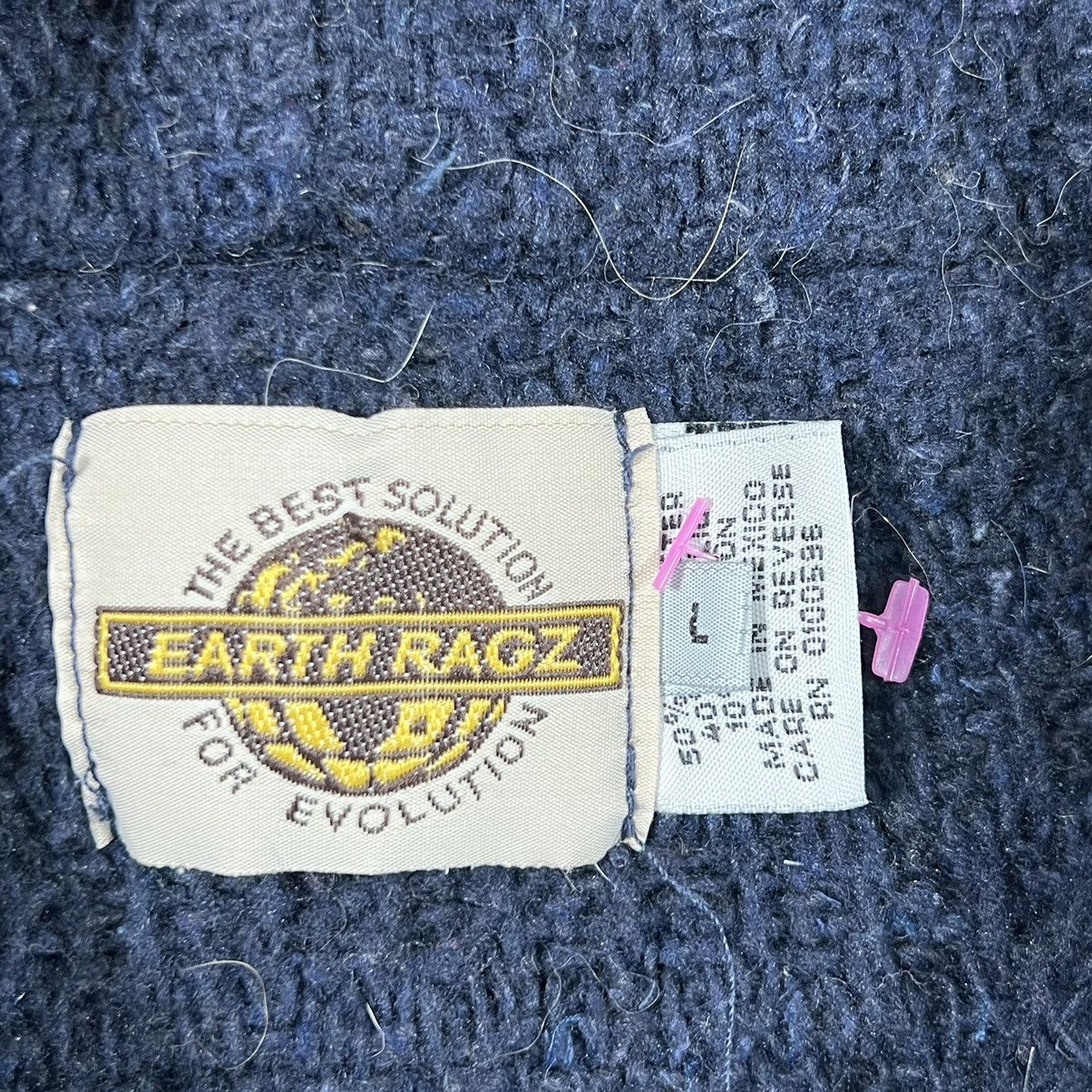 Earth Ragz × Vintage Vintage Y2k 90s Earth Ragz Zip Pullover Adjustable Sweater Size US L / EU 52-54 / 3 - 3 Thumbnail