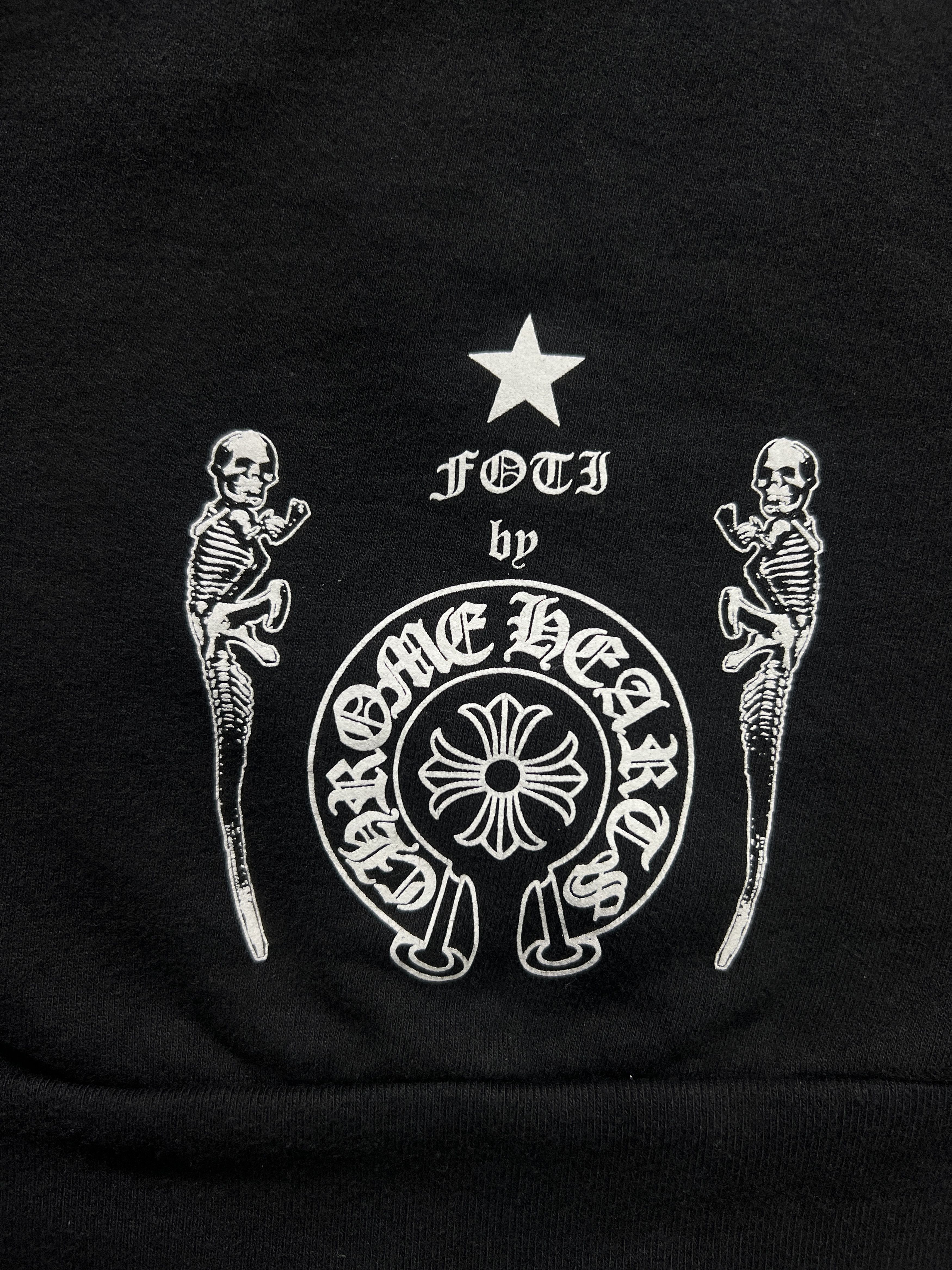 Chrome Hearts Chrome Hearts Foti Zip Hoodie Skull Wings Black L Size US L / EU 52-54 / 3 - 3 Thumbnail