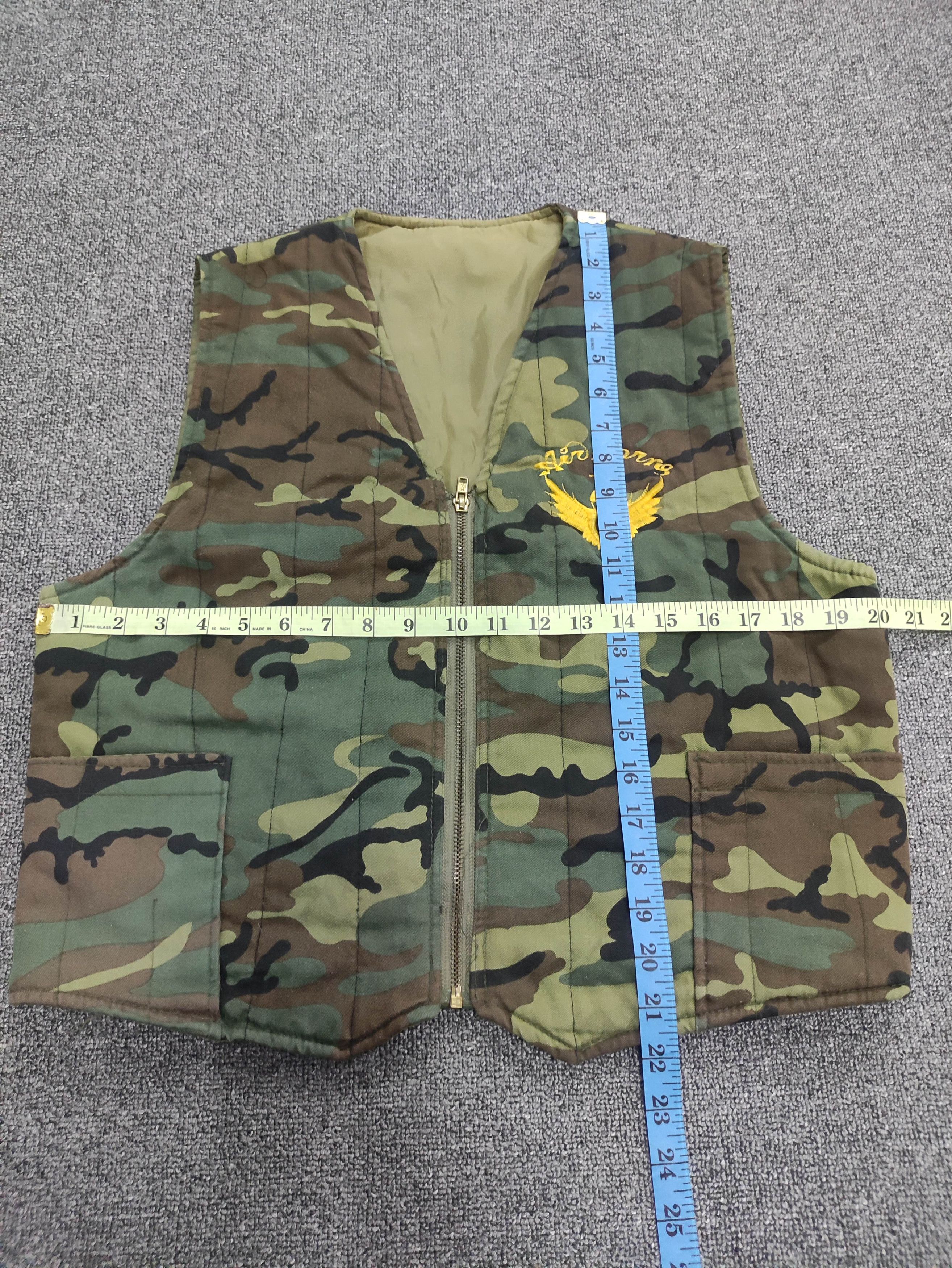 Vintage Vintage Korea Military Camo Air Borne Vest Size US M / EU 48-50 / 2 - 9 Thumbnail