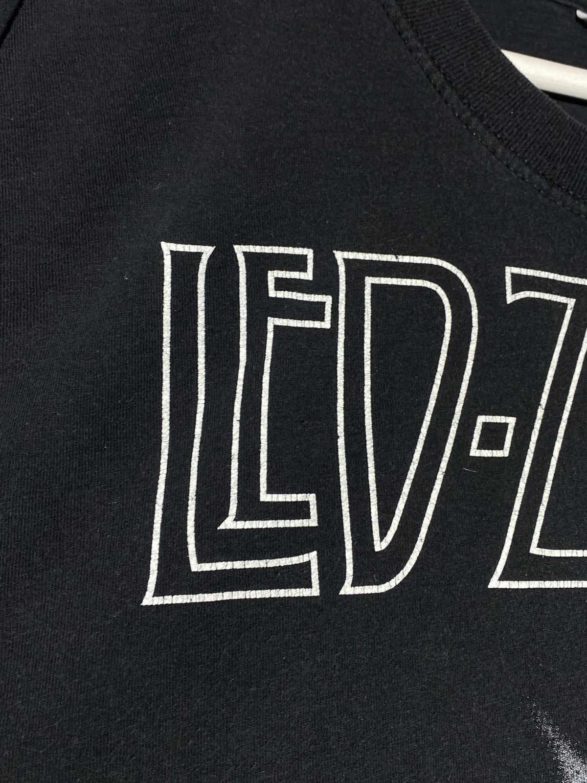 Band Tees × Led Zeppelin × Vintage Vintage Led Zeppelin Graphic Print T-shirt Size US XXL / EU 58 / 5 - 6 Thumbnail
