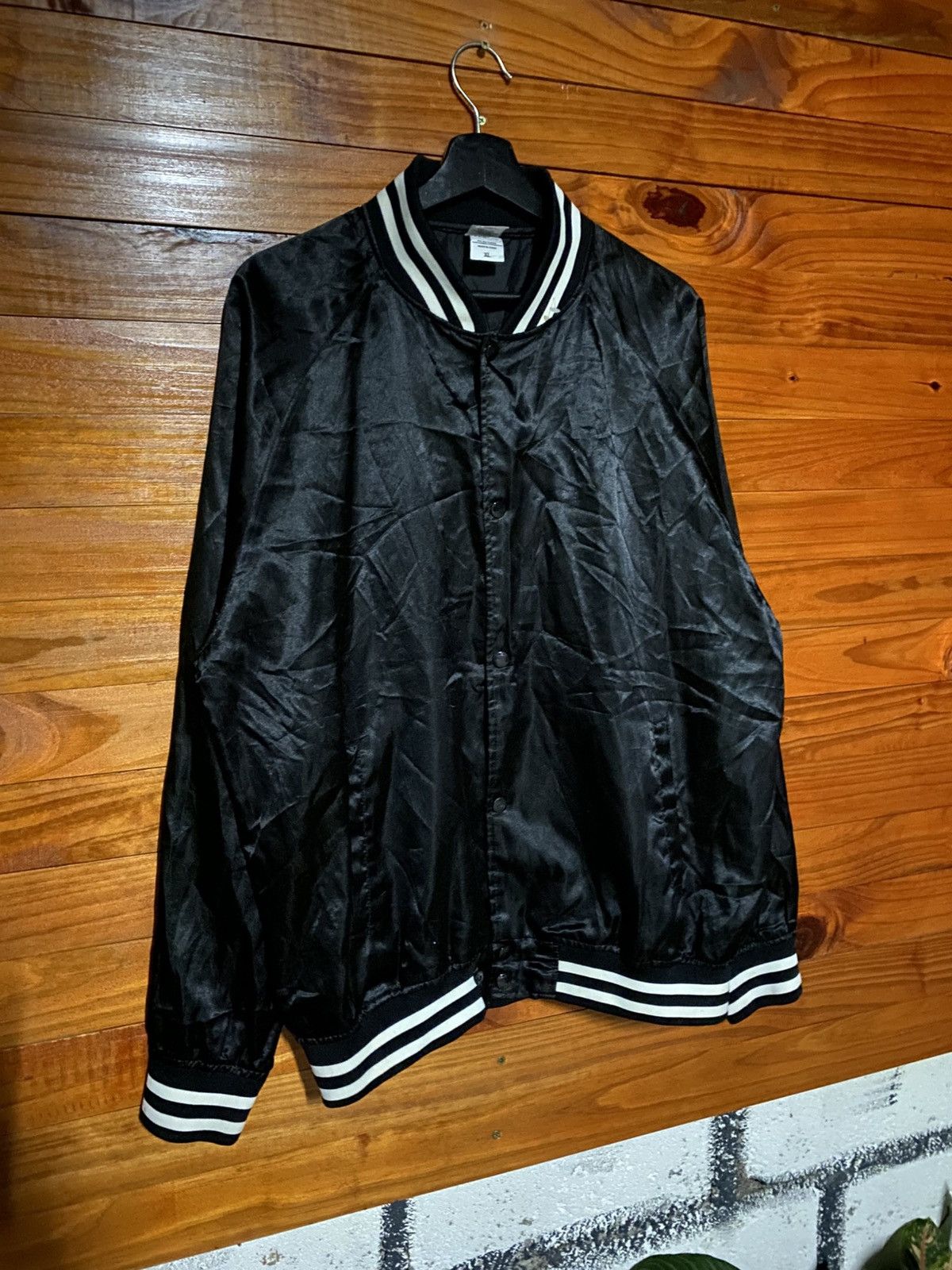 Japanese Brand Car Para Club Numazu Satin Bomber Jacket Japanese Streetwear Size US XL / EU 56 / 4 - 9 Thumbnail