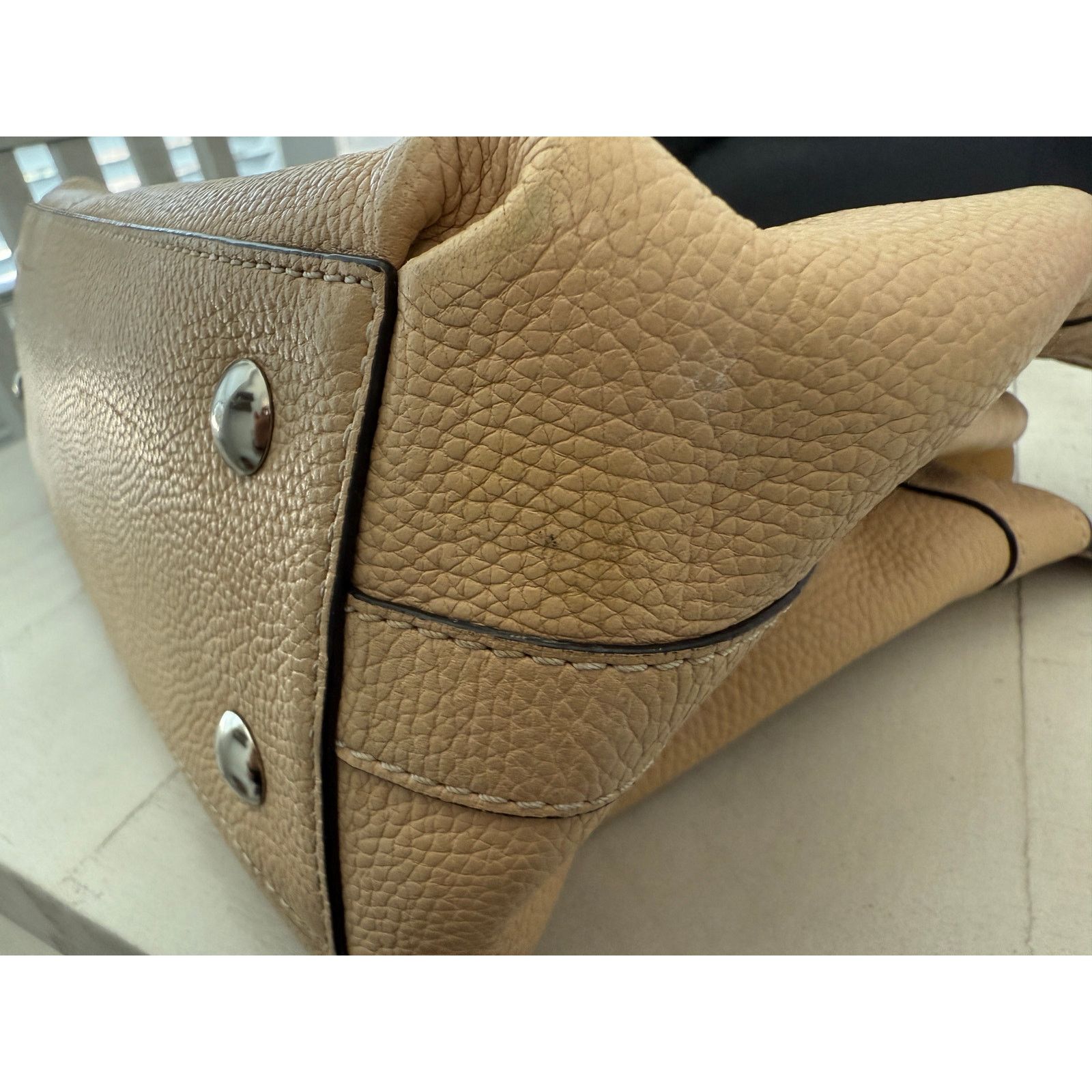 Coach Coach Penelope Pebbled Leather Satchel in Marigold AS IS Size ONE SIZE - 7 Thumbnail