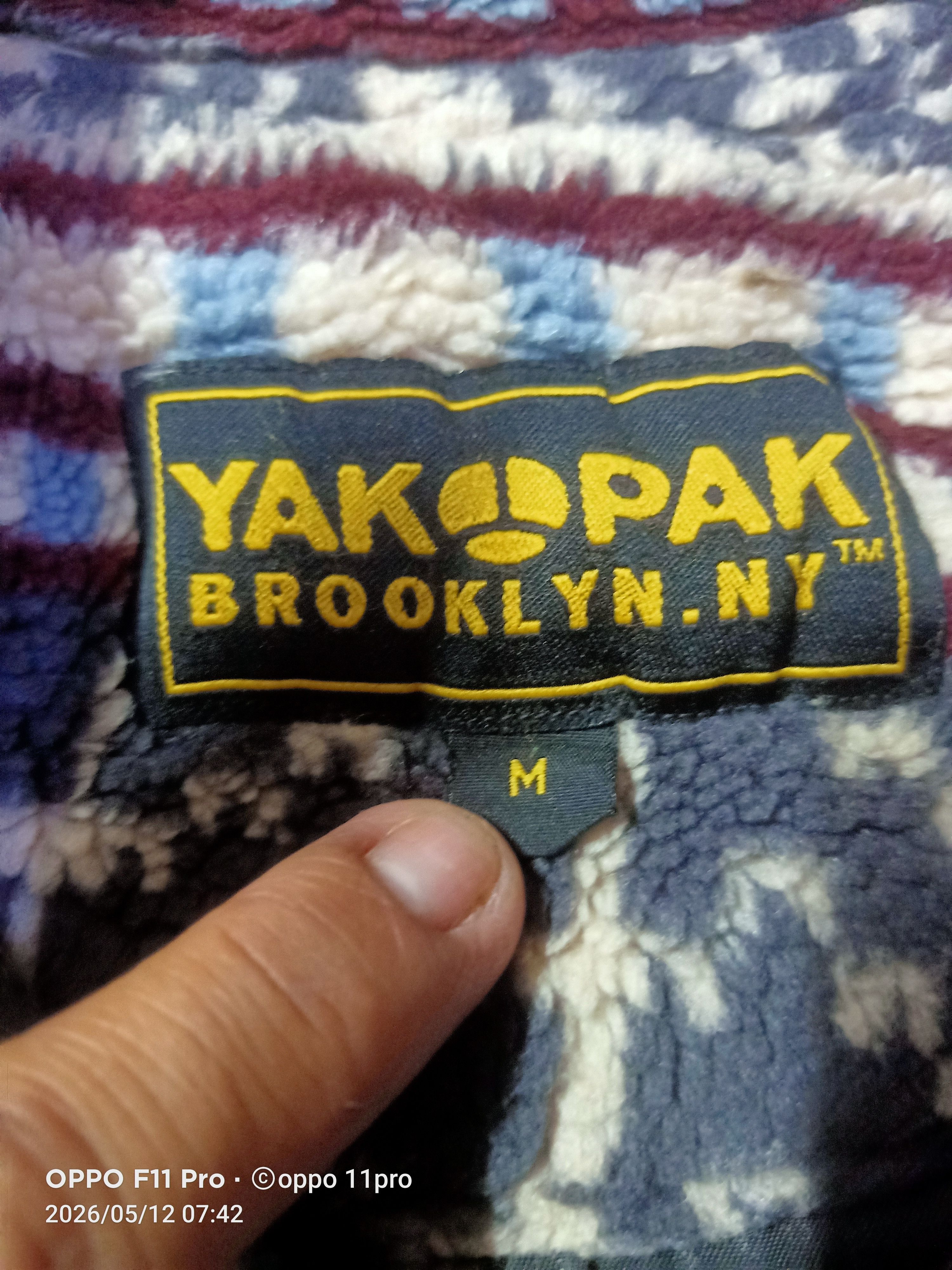 Other 💥Vintage Yakpak Brookly ZIPPER Fleece Men 💥 Size US M / EU 48-50 / 2 - 5 Thumbnail