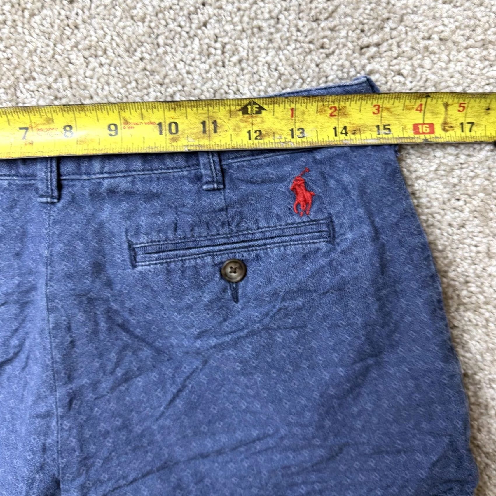 Polo Ralph Lauren - Polo Ralph Lauren Womens Chino Shorts Twill Blue - Regular Size 2 Tag 30W - Pre-Owned Size 26" / US 2 / IT 38 - 6 Thumbnail