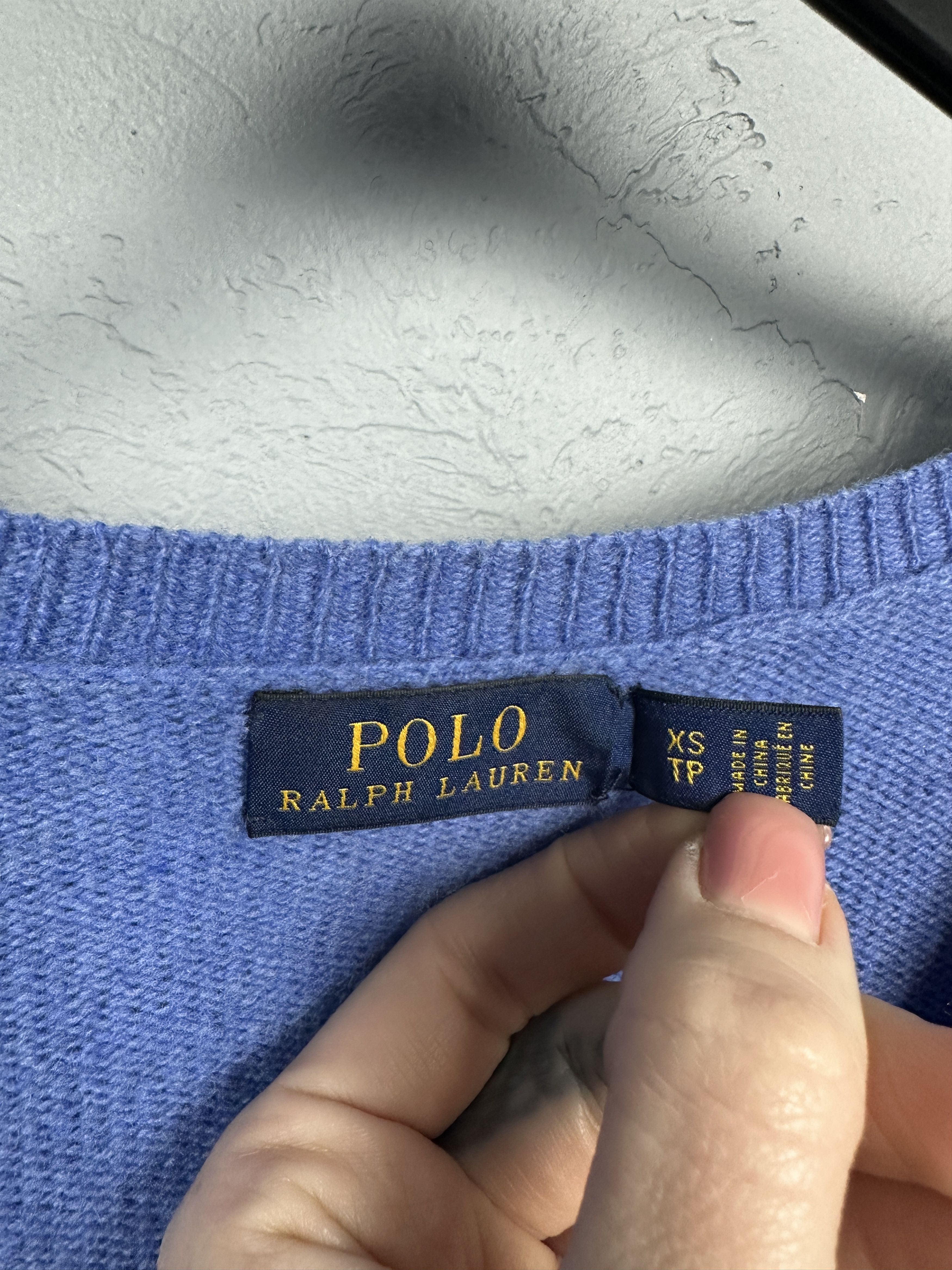 Polo Ralph Lauren Polo Ralph Lauren Womens V-Neck Sweater Size XS / US 0-2 / IT 36-38 - 4 Thumbnail