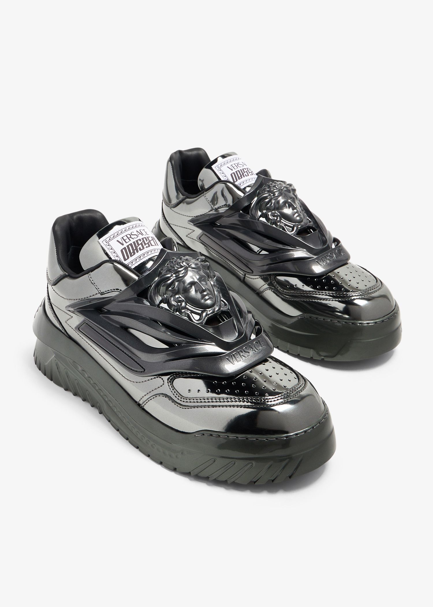 Versace o1s22i1n1224 Odiessea Sneakers in Grey Size US 7 / EU 40 - 5 Thumbnail