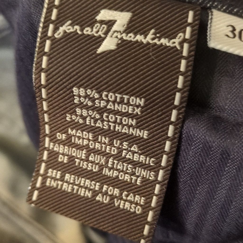 7 For All Mankind 7 for all mankind Kaylie slim & sexy bootcut jeans size 30 Size 30" / US 8 / IT 44 - 5 Thumbnail
